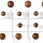 Eames® Hang-It-All Coat Rack from Herman Miller - White/ Walnut - Image 7