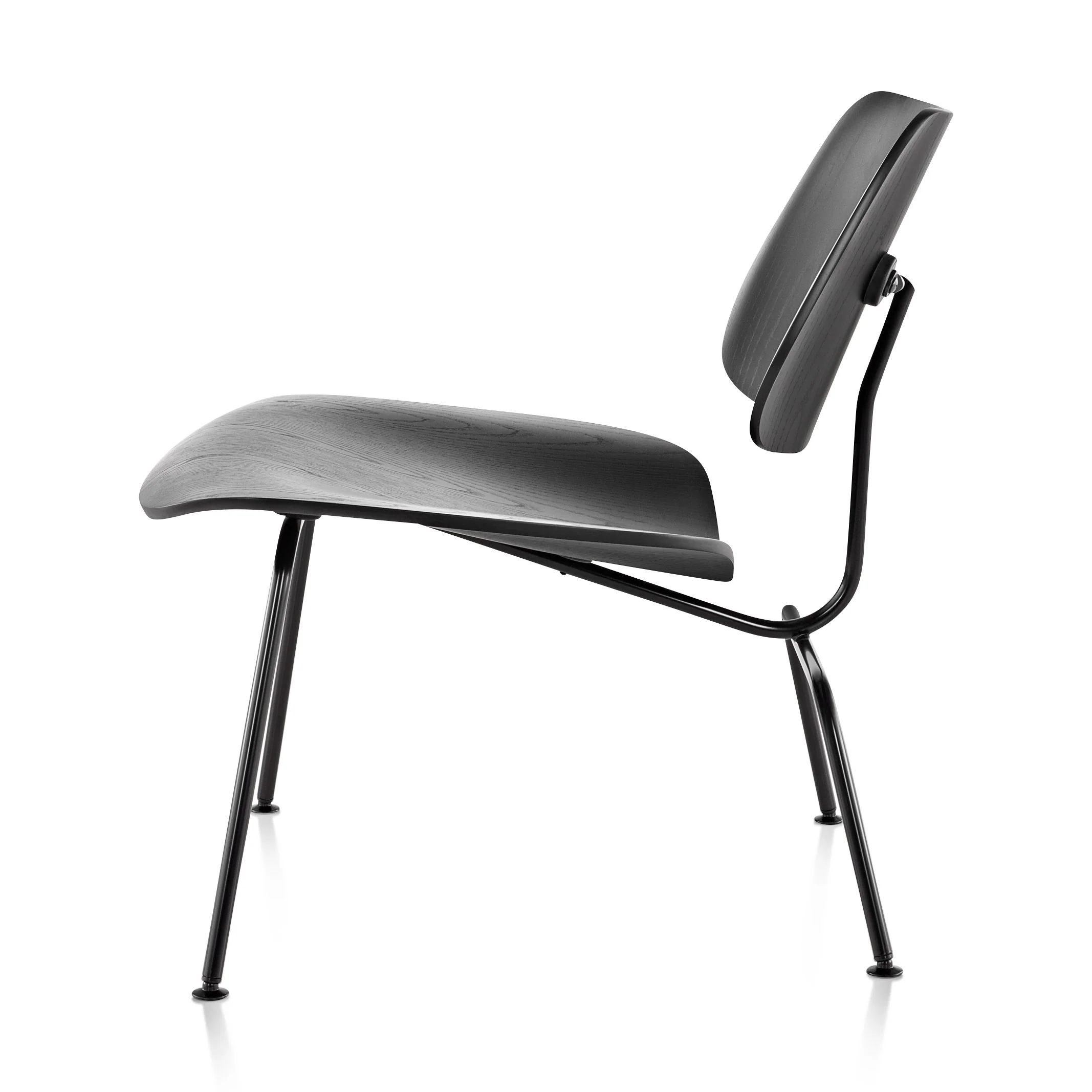 Eames® Molded Plywood Lounge Chair (LCM) from Herman Miller - Ebony - Image 3