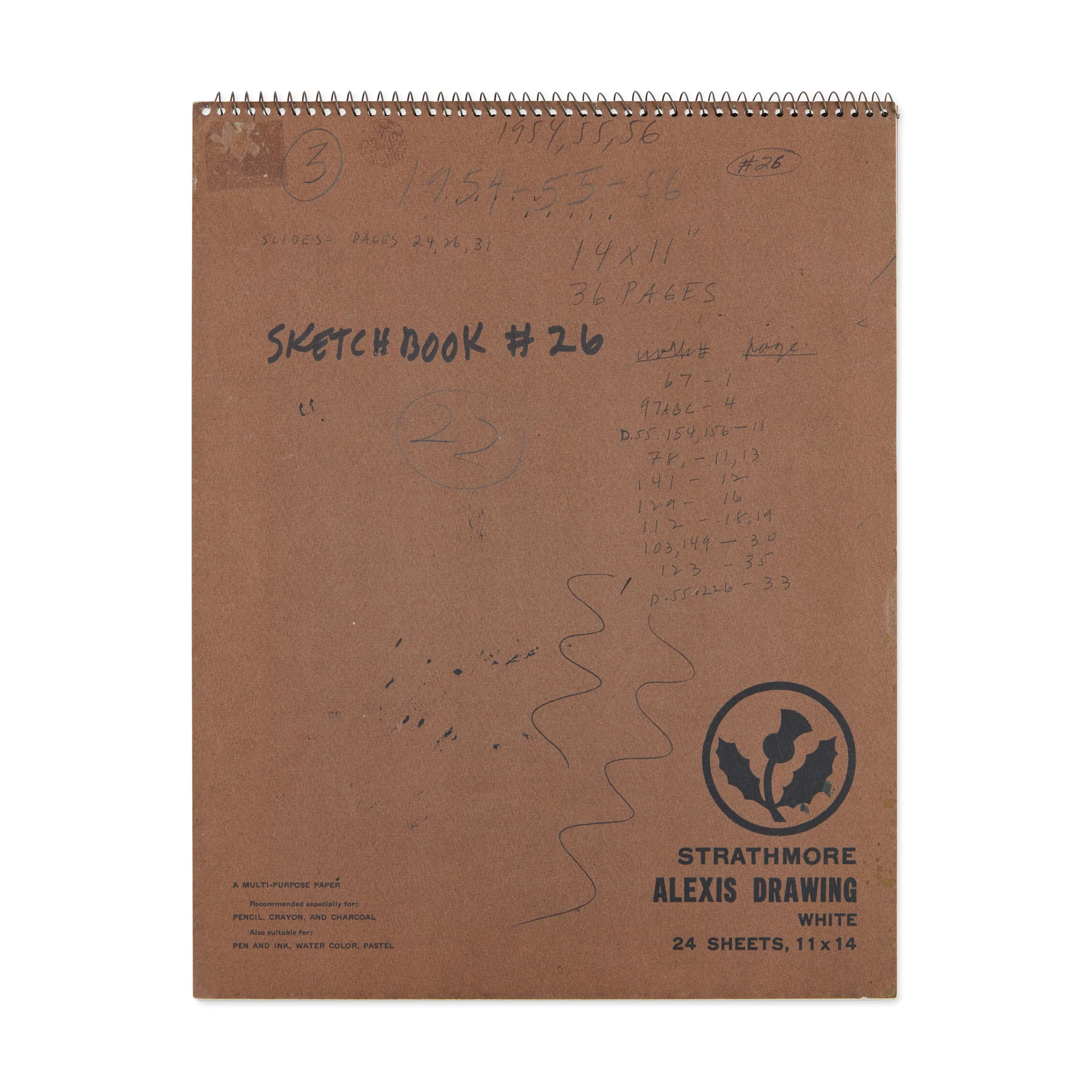 Ellsworth Kelly: Sketchbook #26 – Limited Edition Facsimile