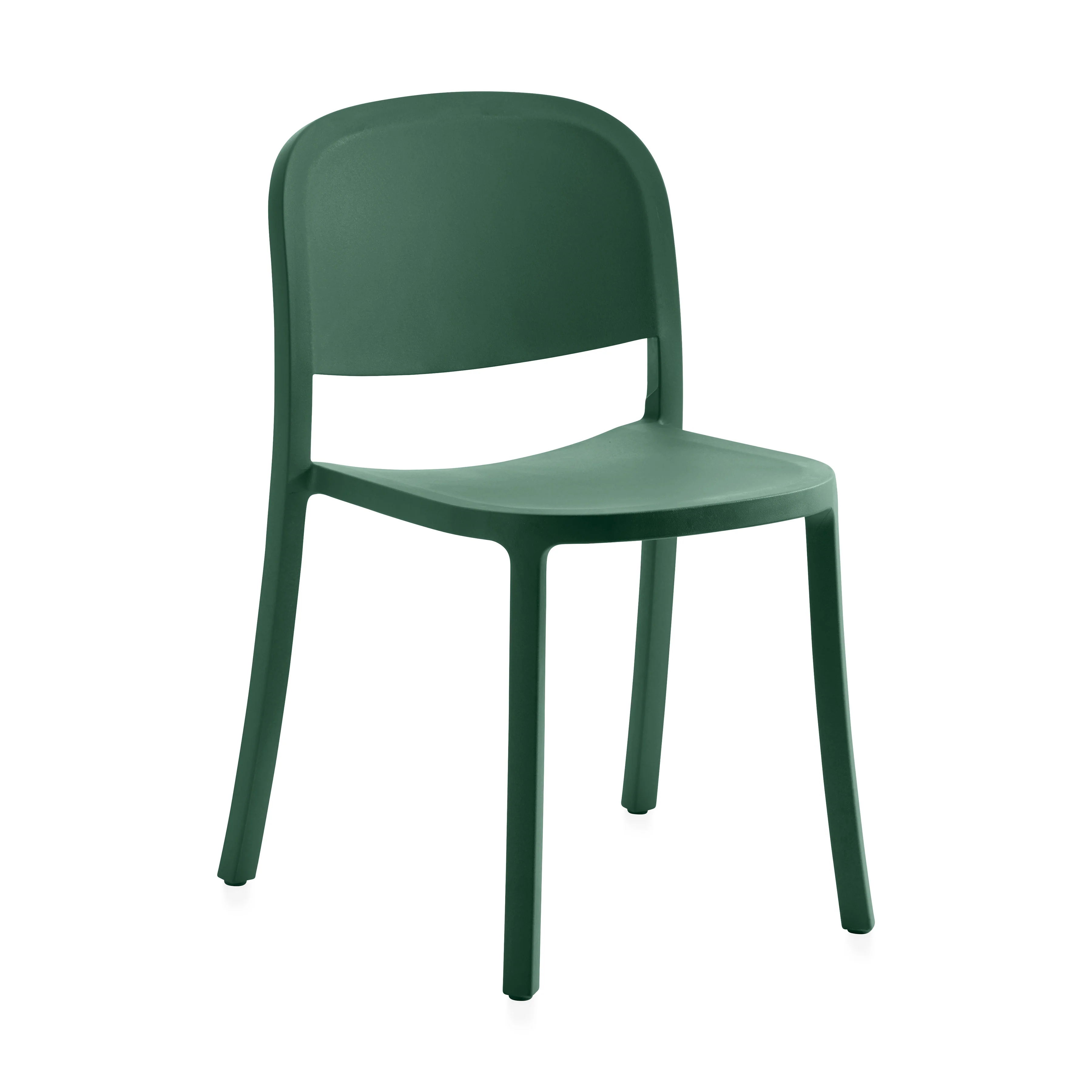Emeco 1 Inch Reclaimed Stacking Chair - Blue - Image 11