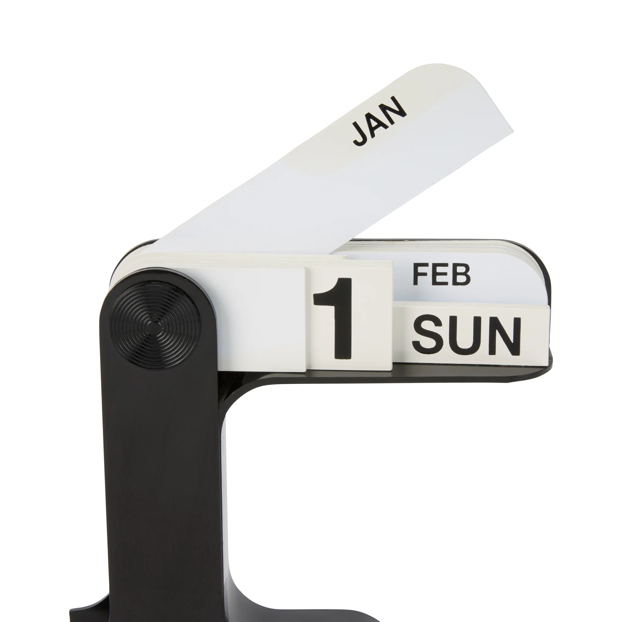 Enzo Mari Timor Perpetual Calendar - Black - Image 4