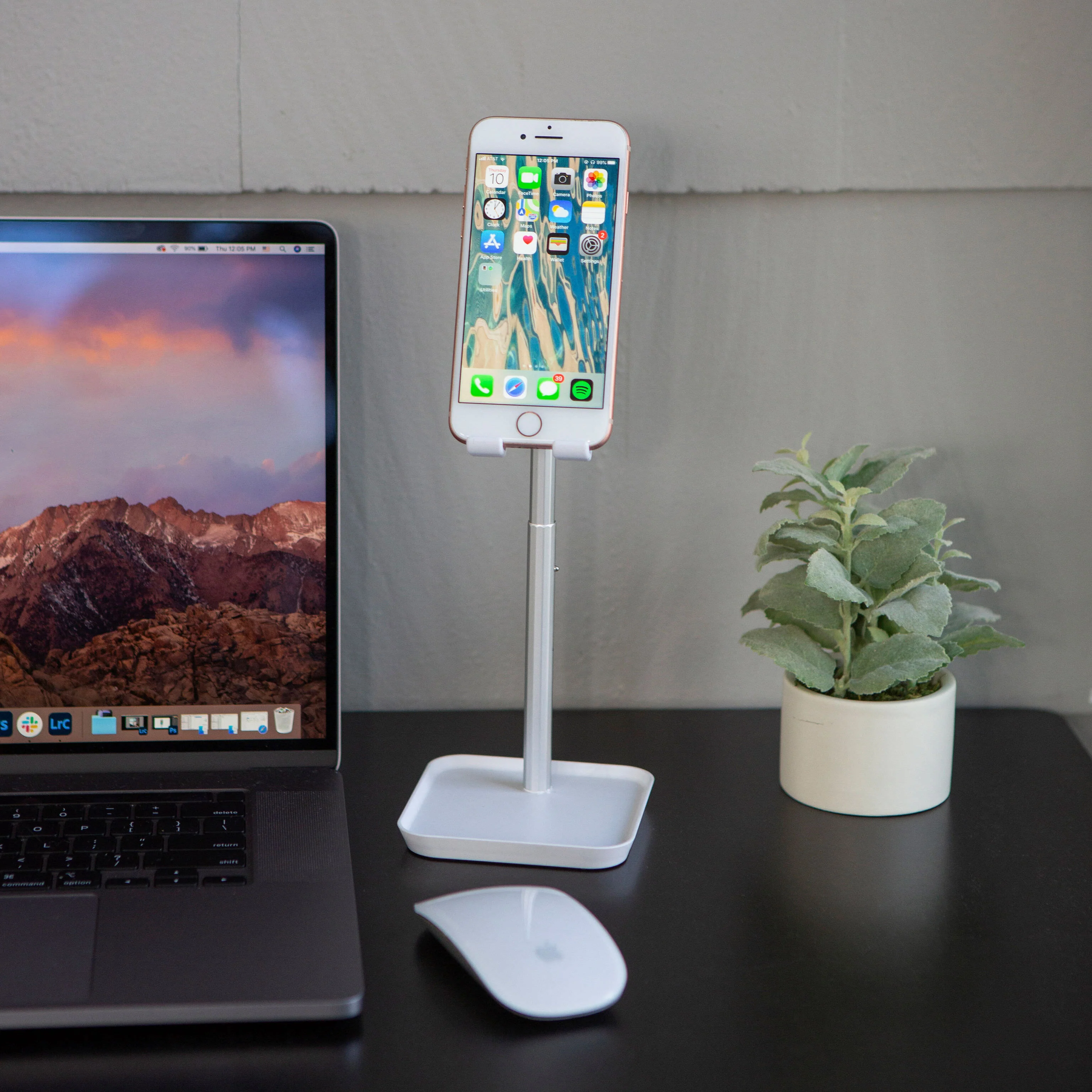 Extendable Phone Stand - Black - Image 3