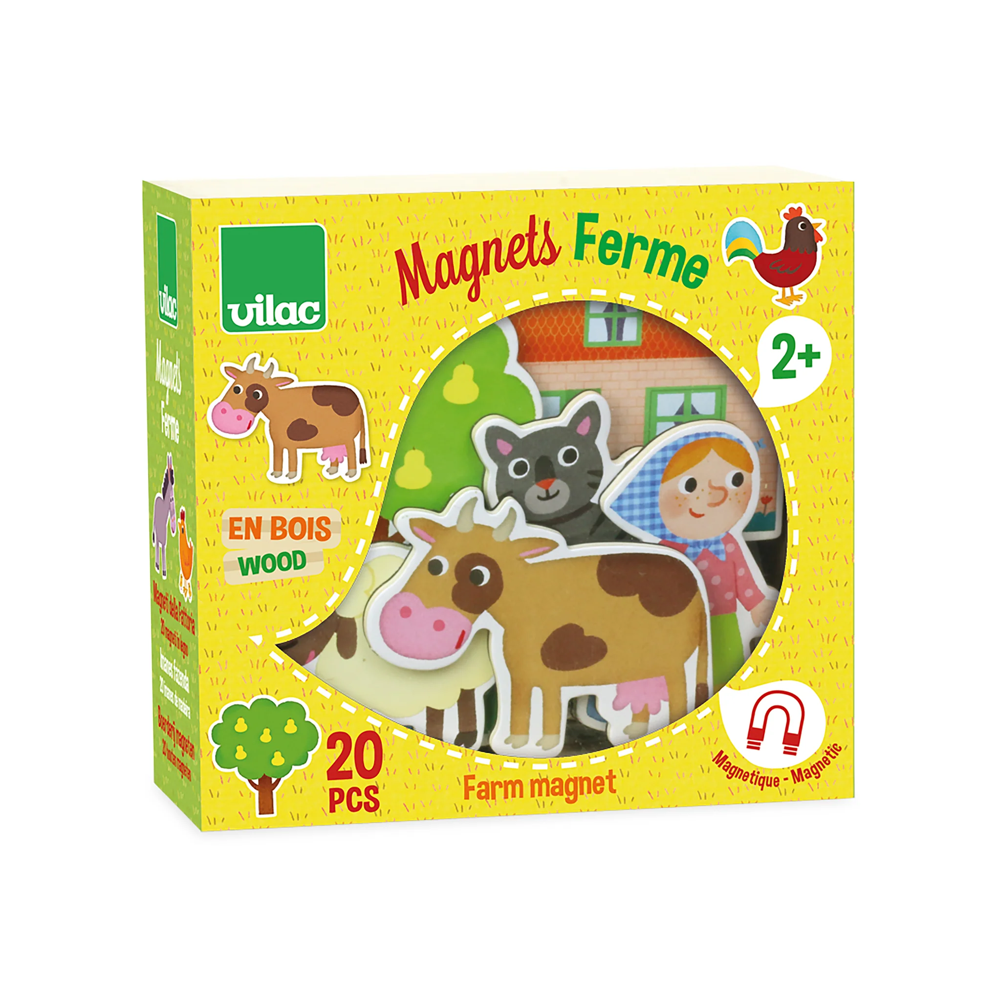 Farm Magnets Toy - Set of 20 - Image 2