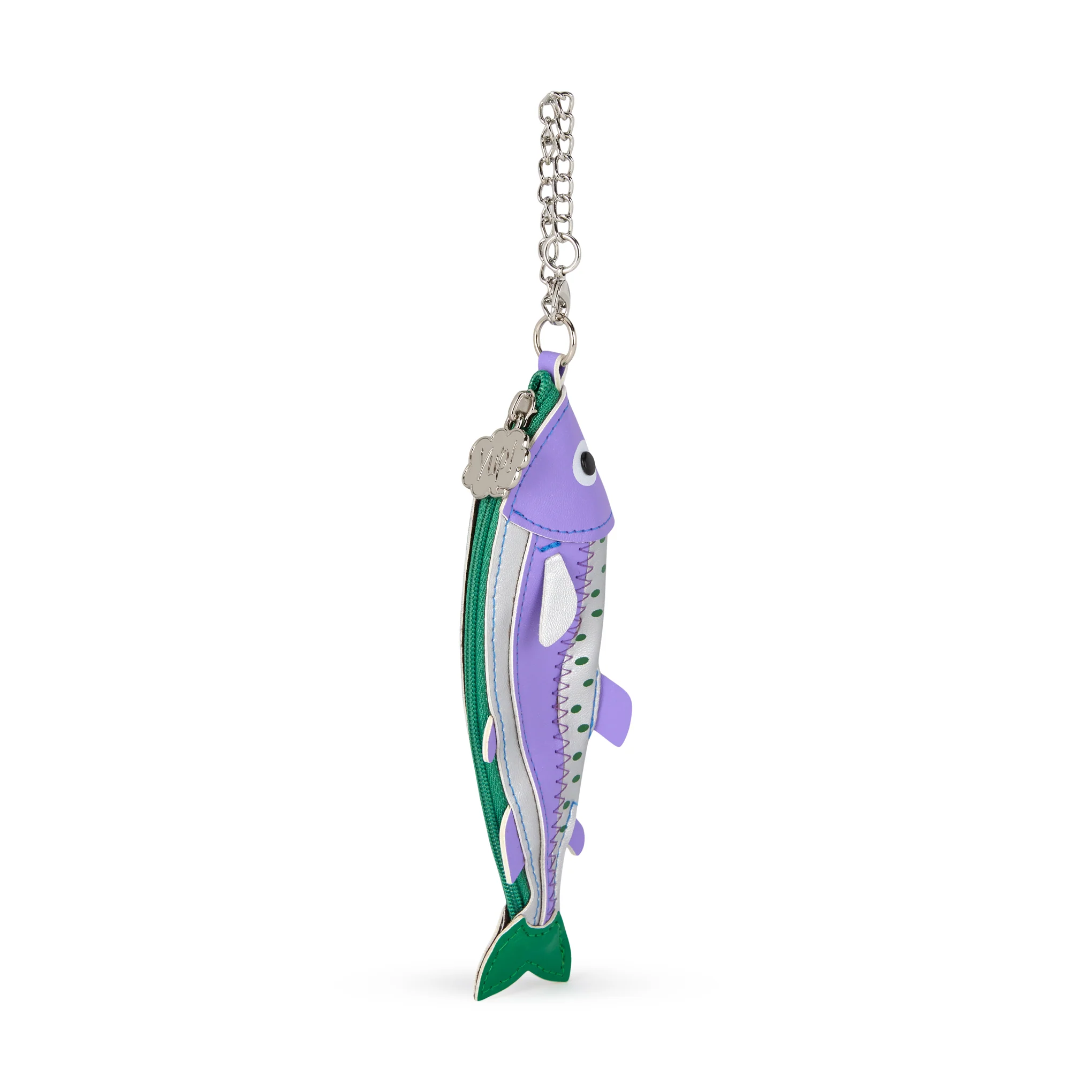 Fish Zip Pouch - Purple - Image 3