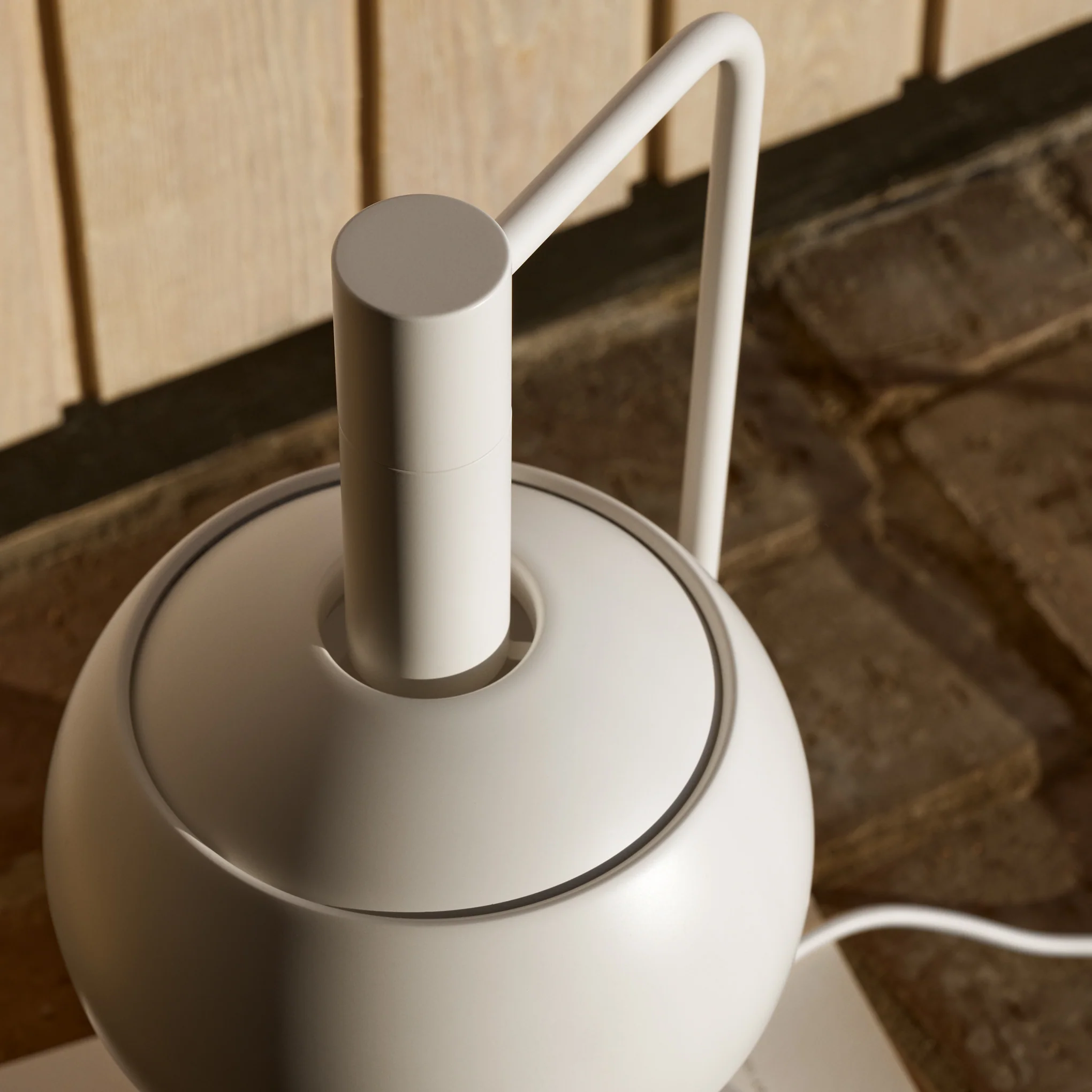 FJ Elements Table Lamp - White - Image 4