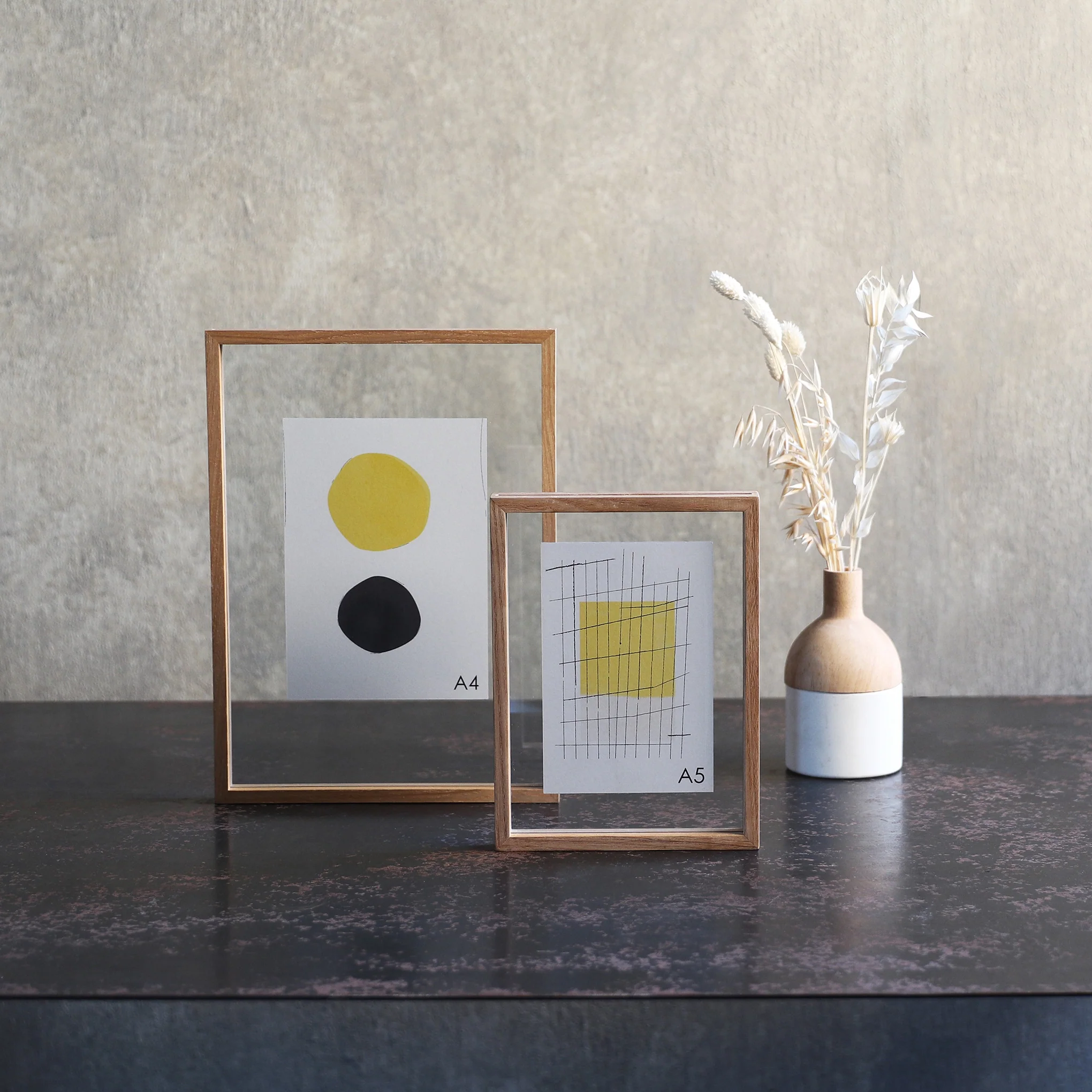 Floating Wood Picture Frame - 8 x 11 (A4) - Image 5