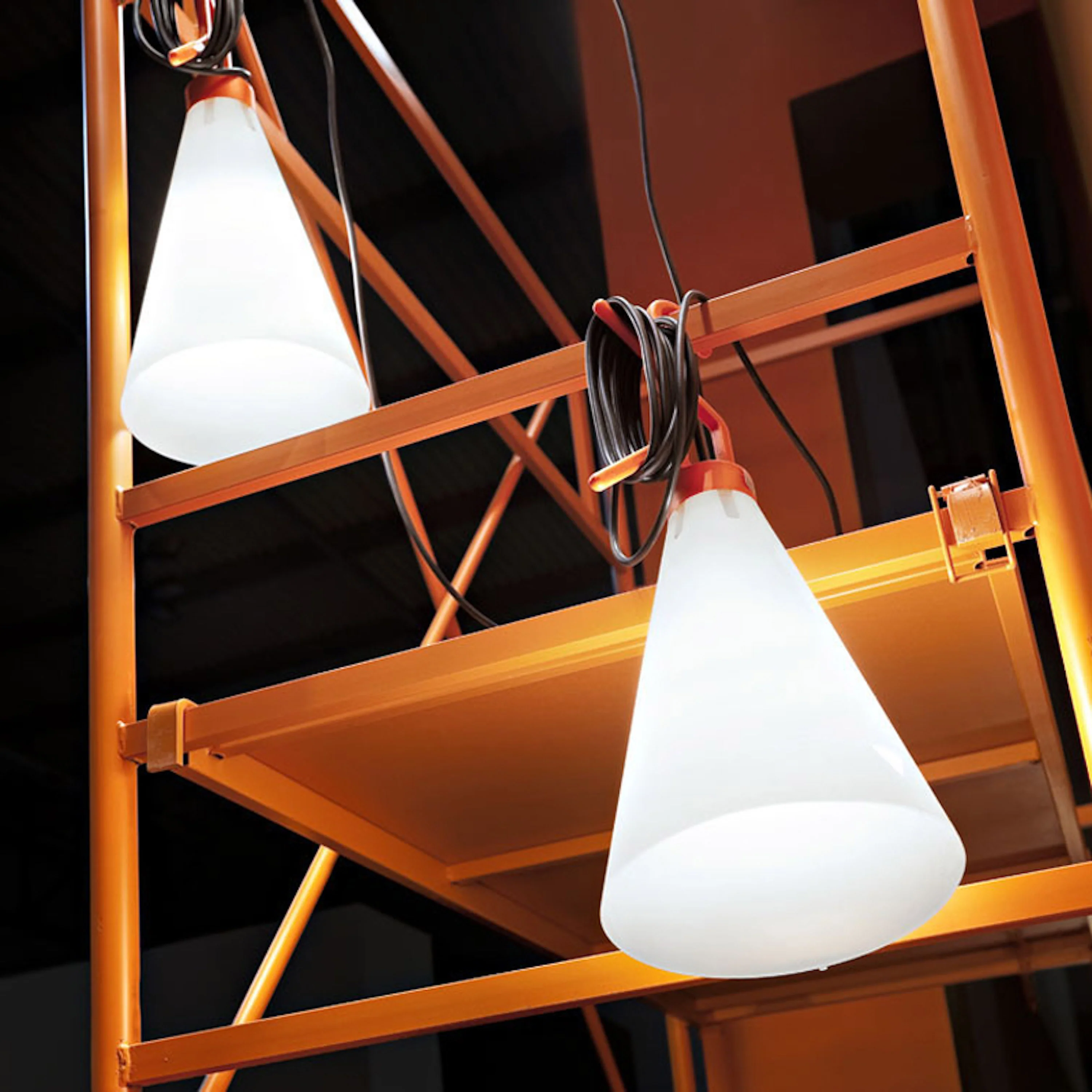 Flos Mayday Hook Lamp - Orange - Image 3