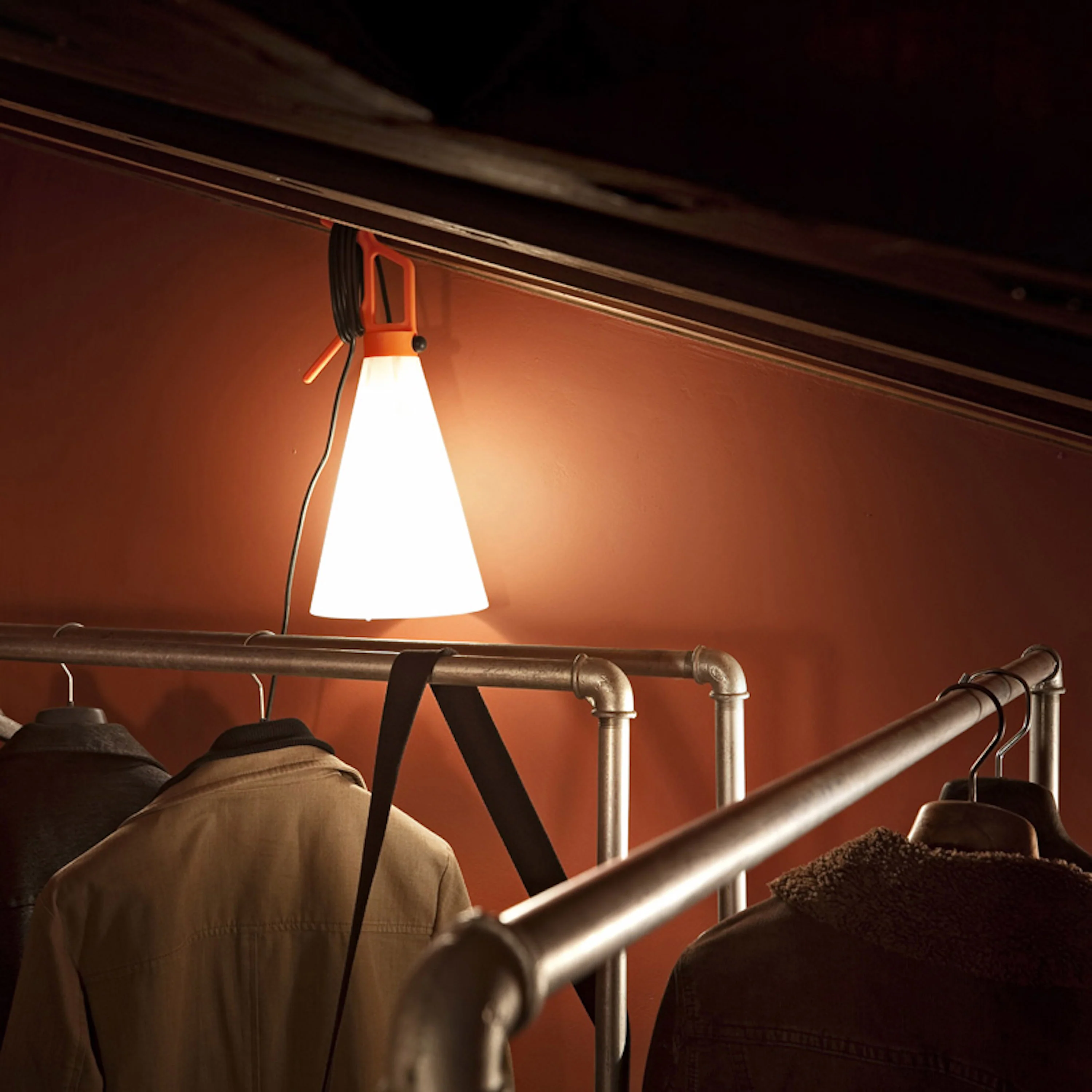 Flos Mayday Hook Lamp - Orange - Image 4