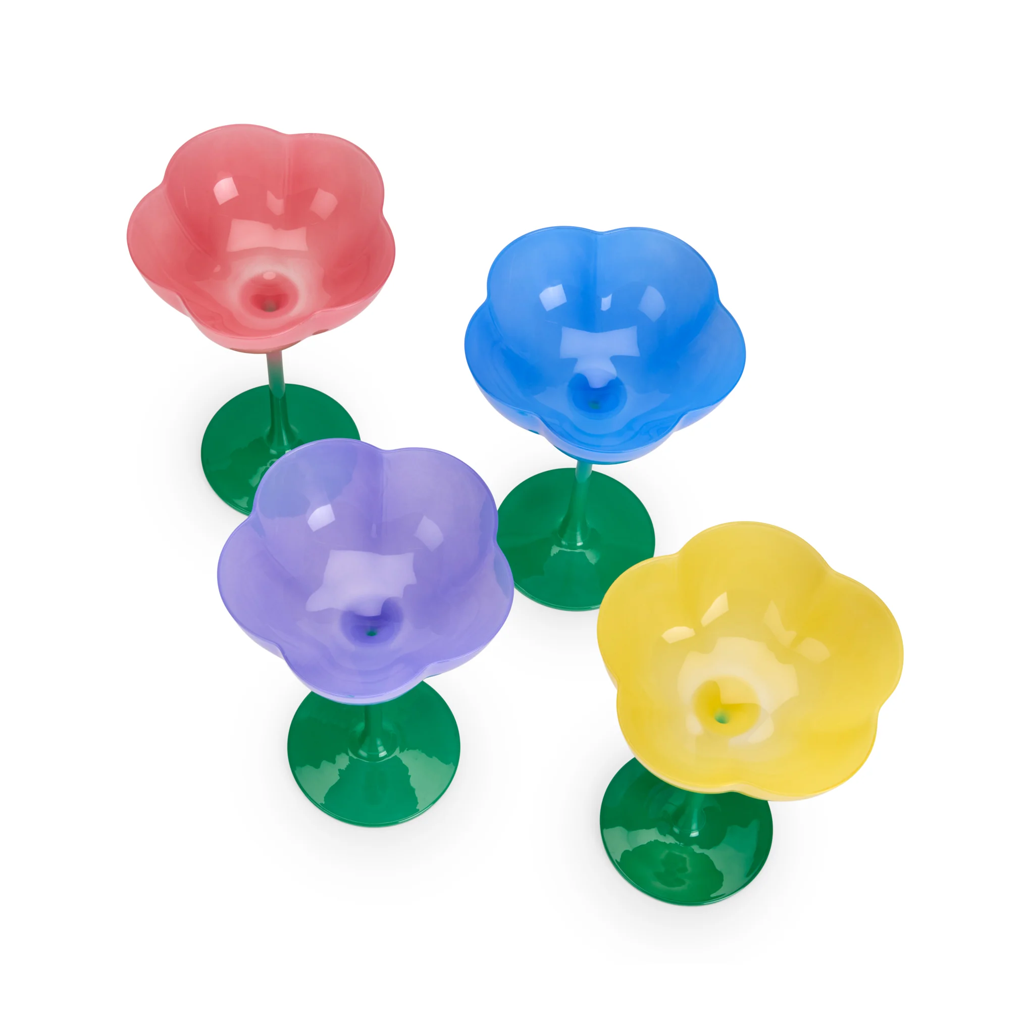 Flower Stemware - Set of 4 - Image 3