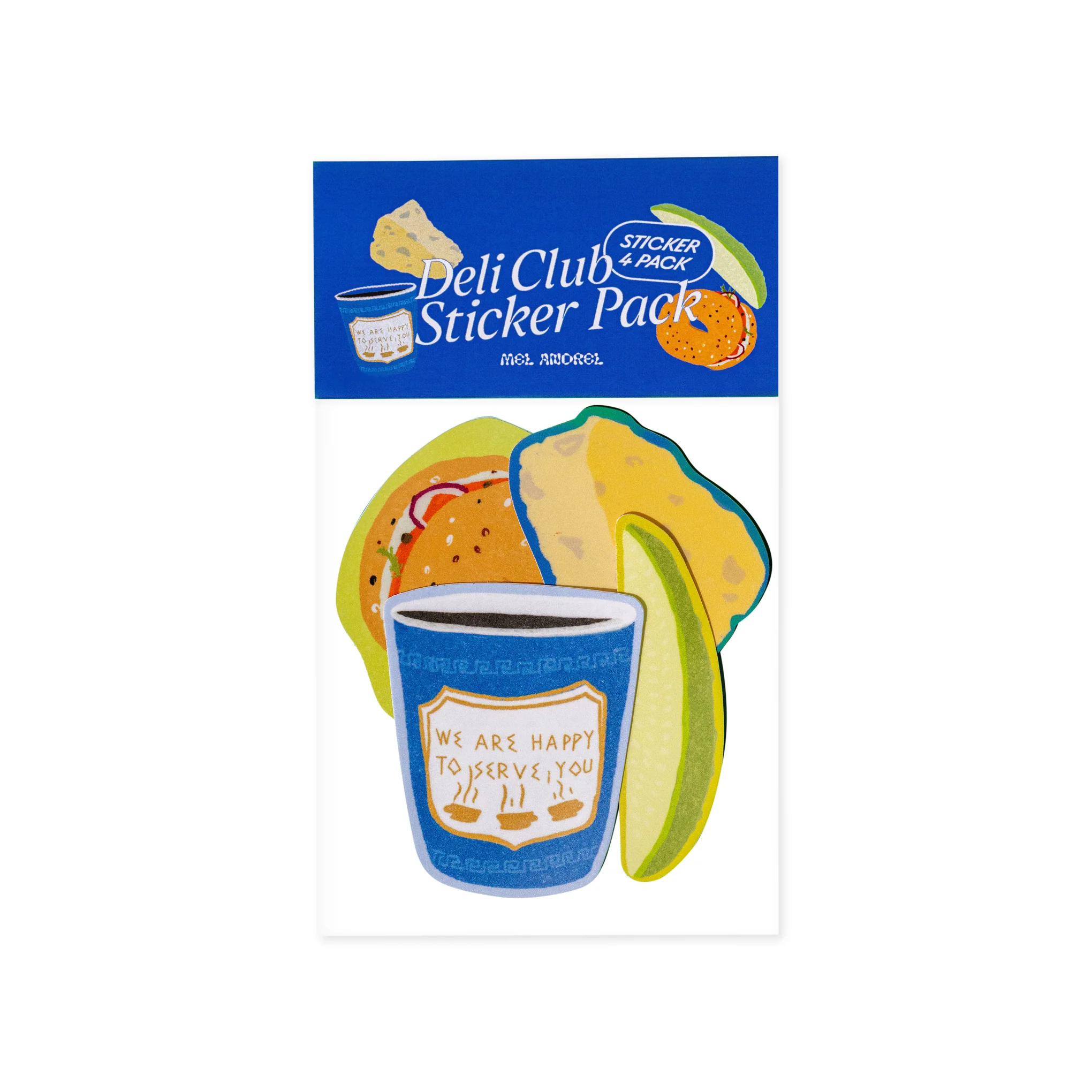 Food Sticker Pack - Set of 4 - Deli - Image 2