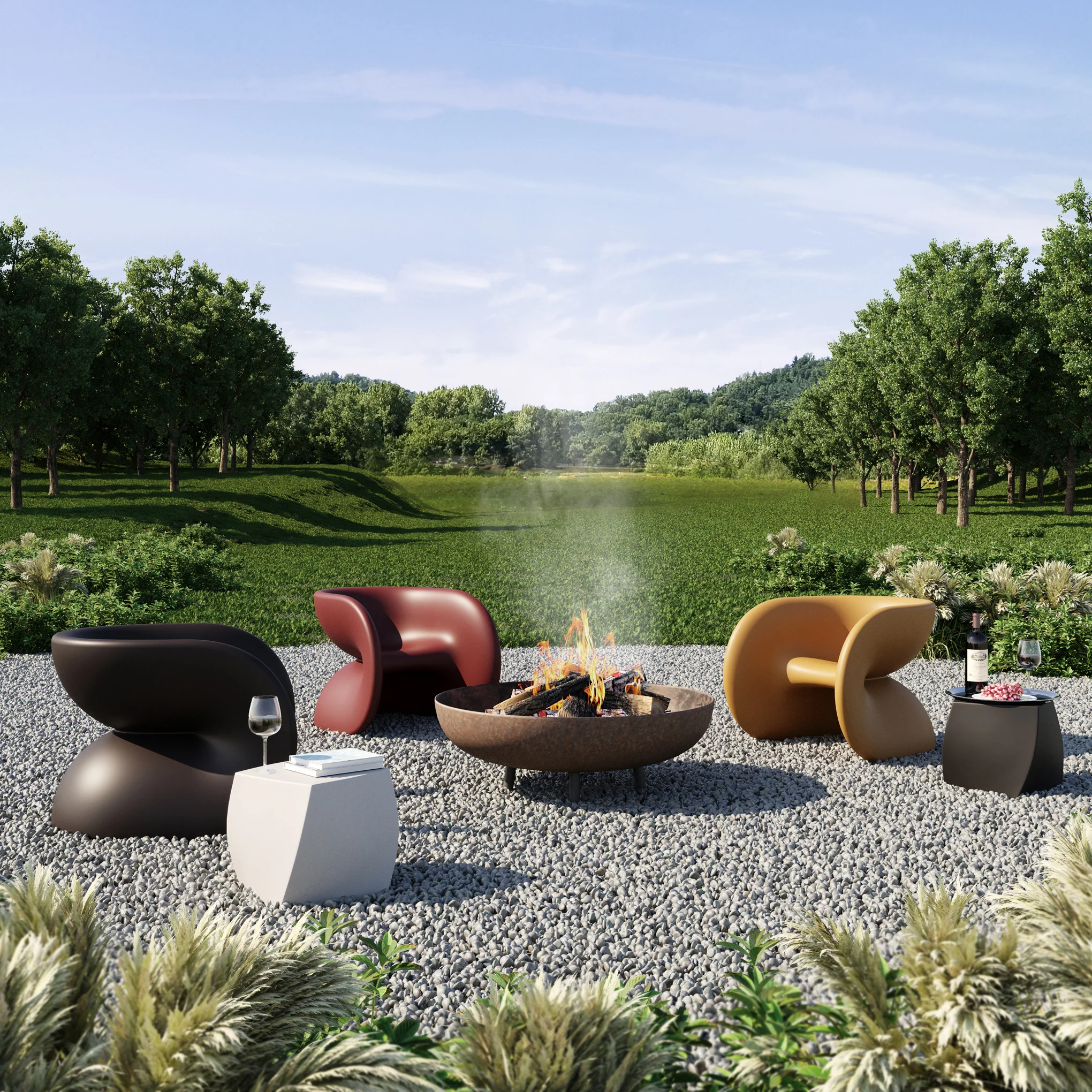 Fortune Chair™ from Heller - Licorice - Image 7