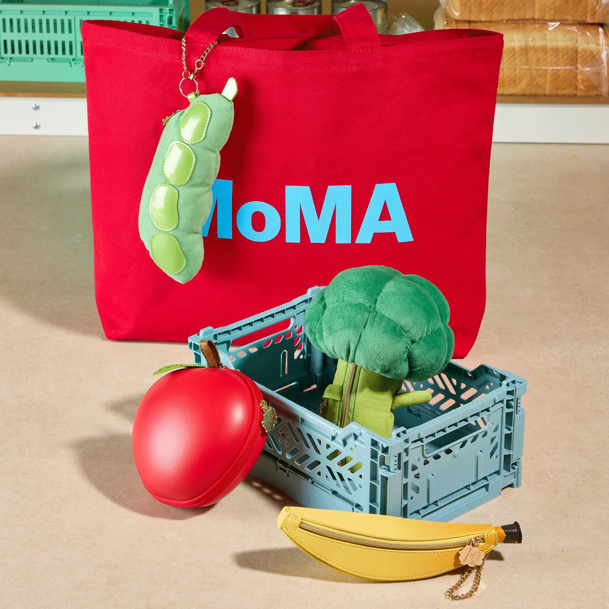 Fresh Produce Zip Pouch - Pea Pod - Image 2