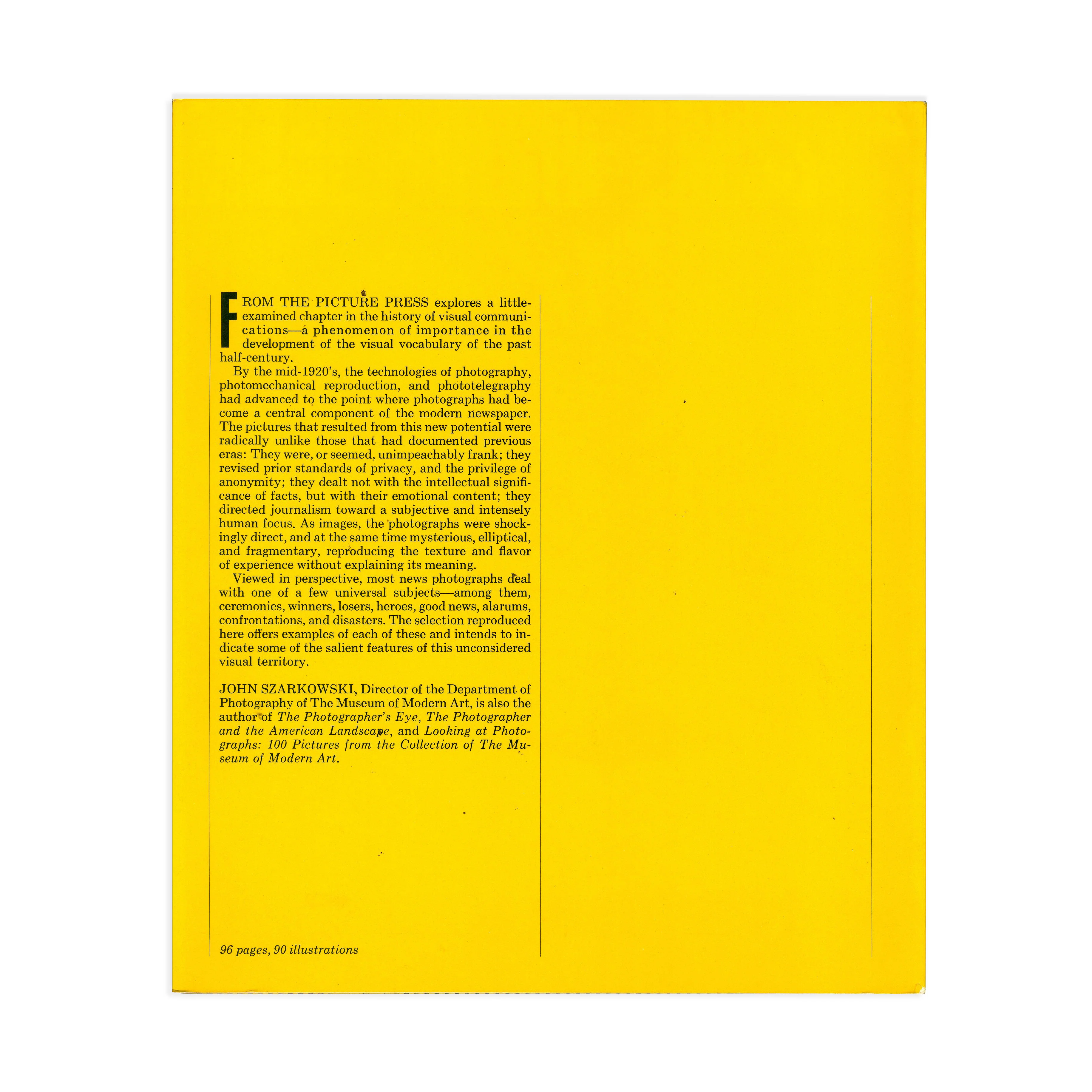 From the Picture Press by John Szarkowski - Paperback - Image 7
