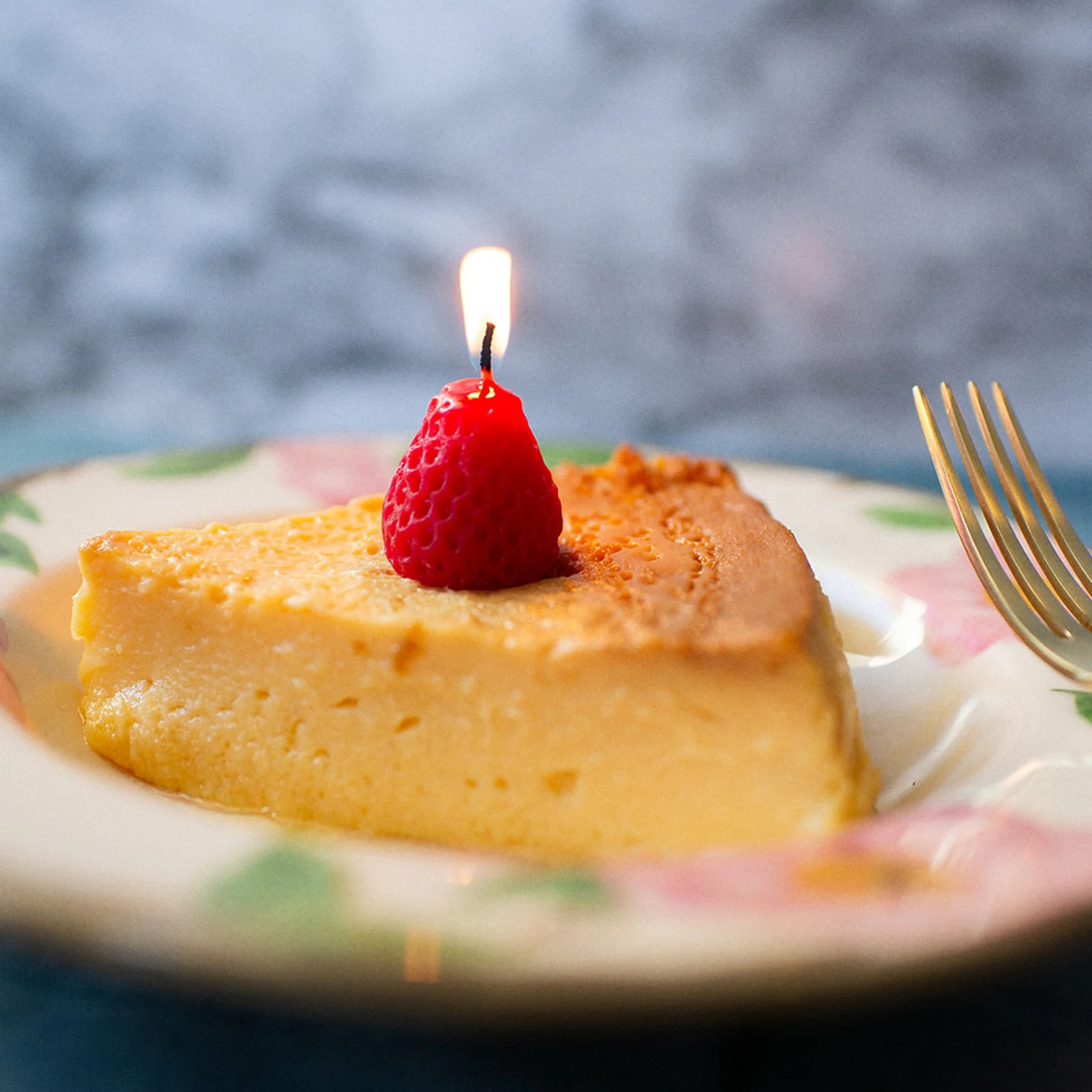 Fruit Beeswax Party Candles - Red - Image 5