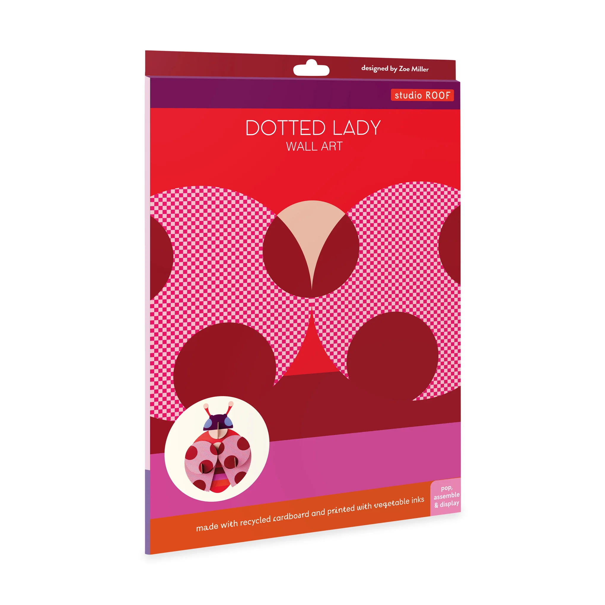 Garden Life 3D Puzzle DIY Kit - Dotted Lady - Image 3