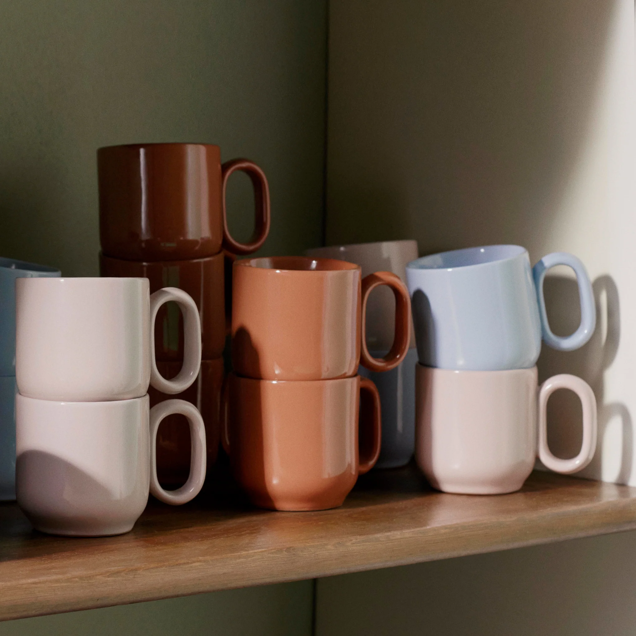 HAY Barro Mug - Set of 2 - Light Blue - Image 4