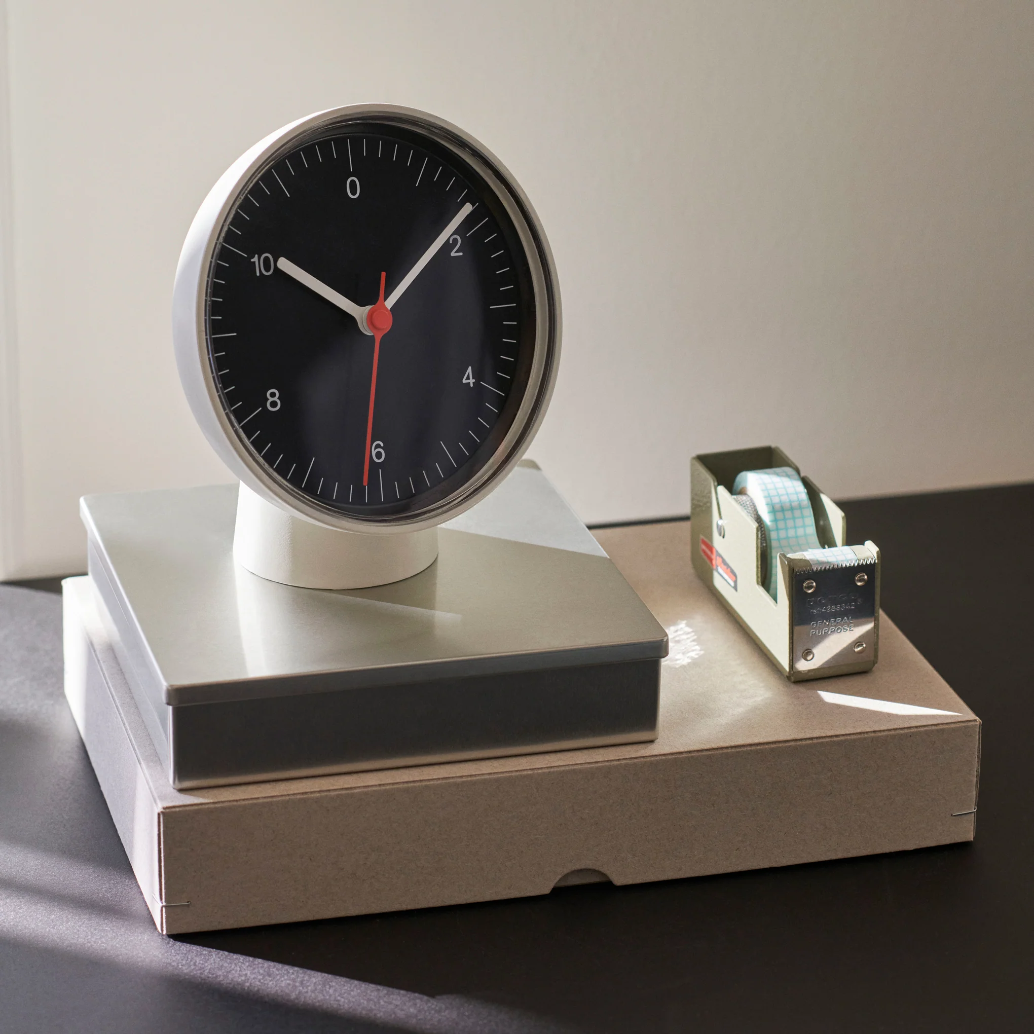 HAY Jasper Morrison Table Clock - Dark Green - Image 2