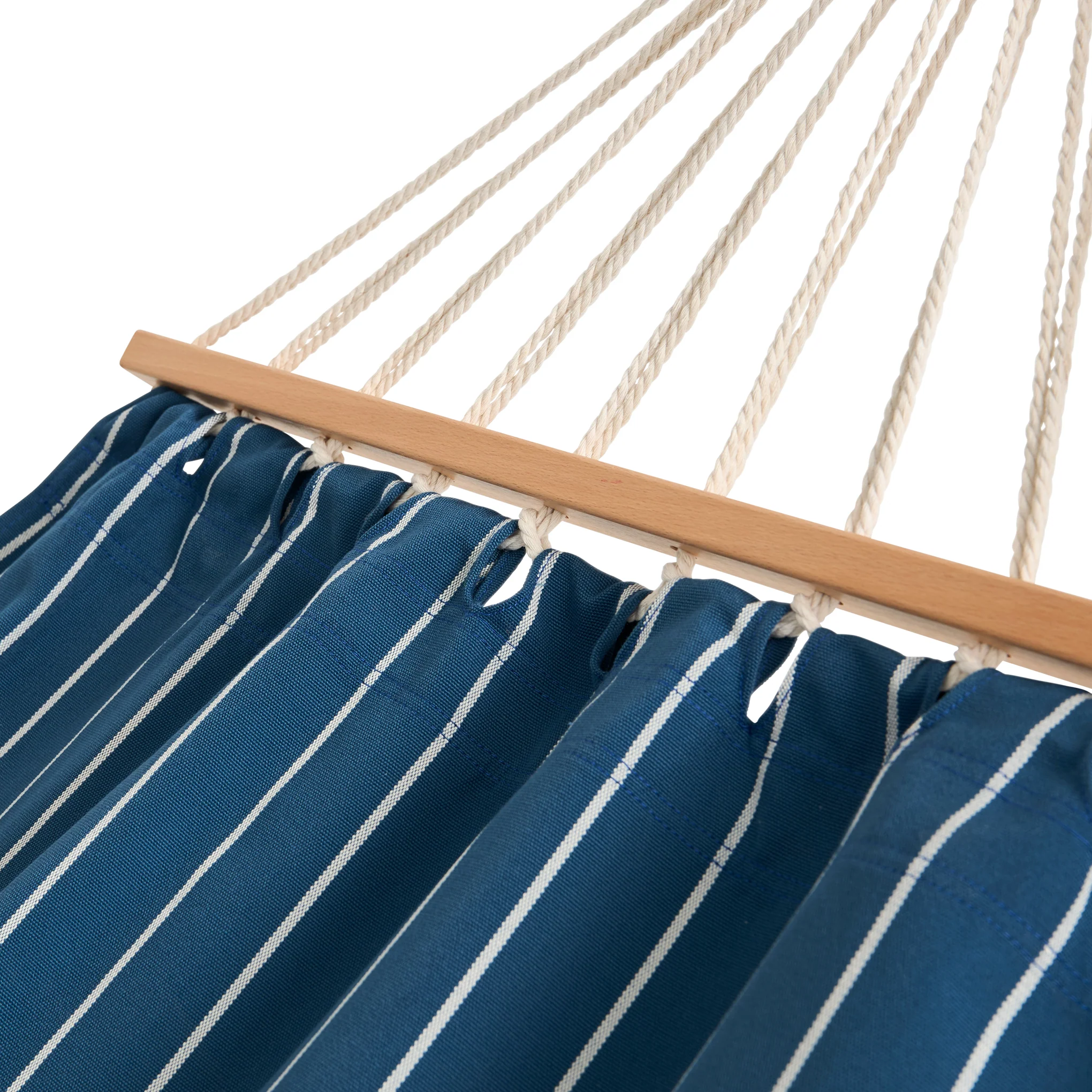 HAY Outdoor Market by Jasper Morrison Shop Hammock - Blue/ Beige - Image 4