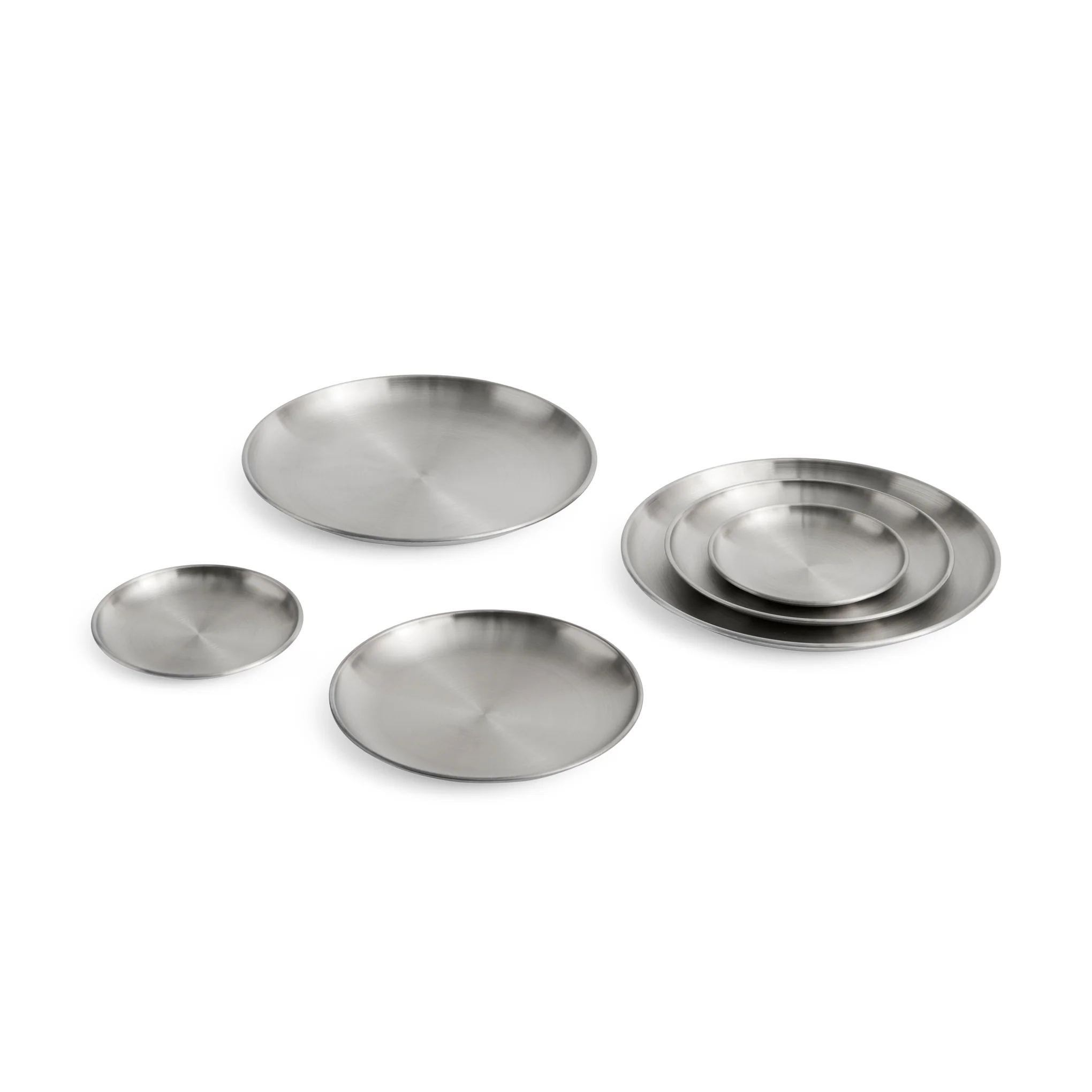 HAY Outdoor Market by Jasper Morrison Shop Steel Plates - Set of 2 - Small - Image 7