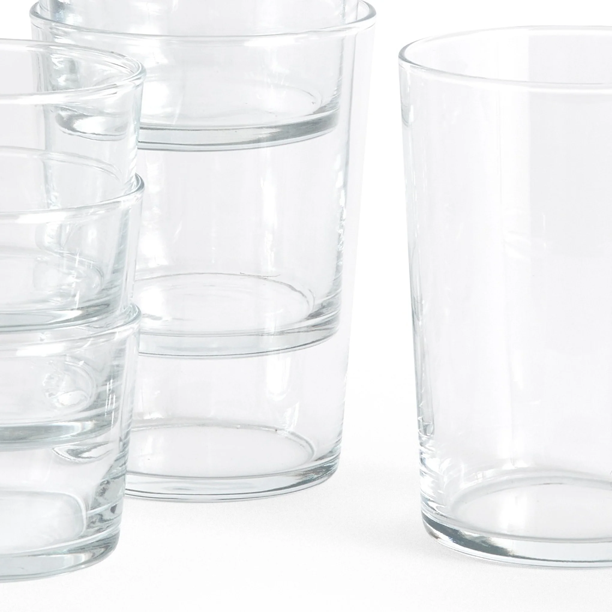 HAY Stacking Glasses - Set of 4 - Medium - Image 3