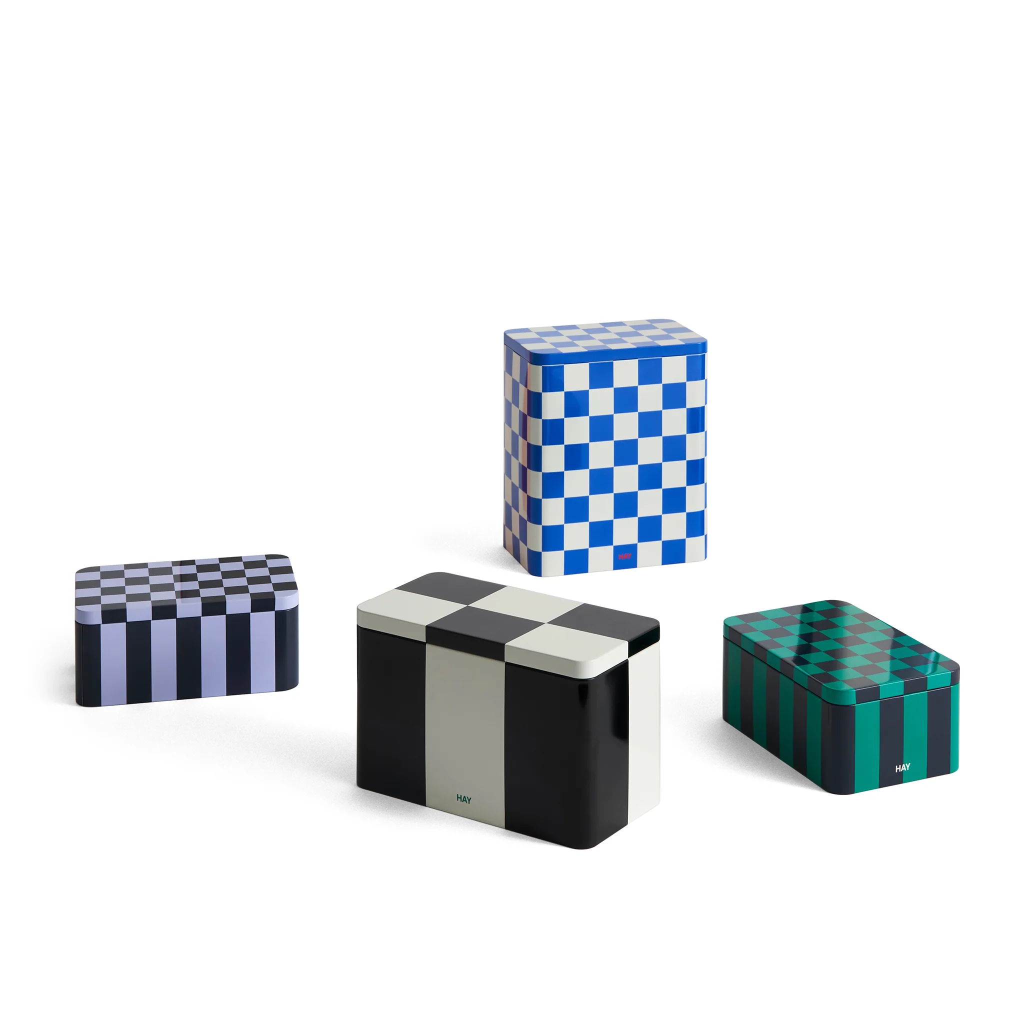 HAY Tin Container - Dark Blue/ Lavendar - Image 5