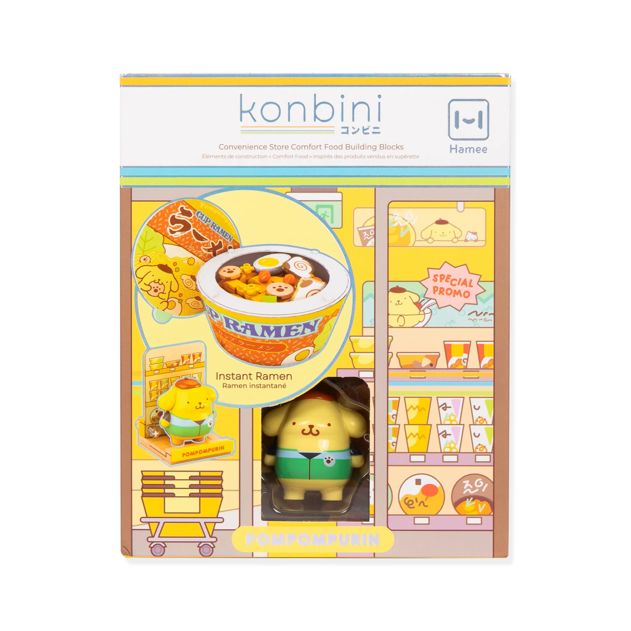 Hello Kitty and Friends Konbini Building Blocks Set - Cinnamoroll sugar roll - Image 5
