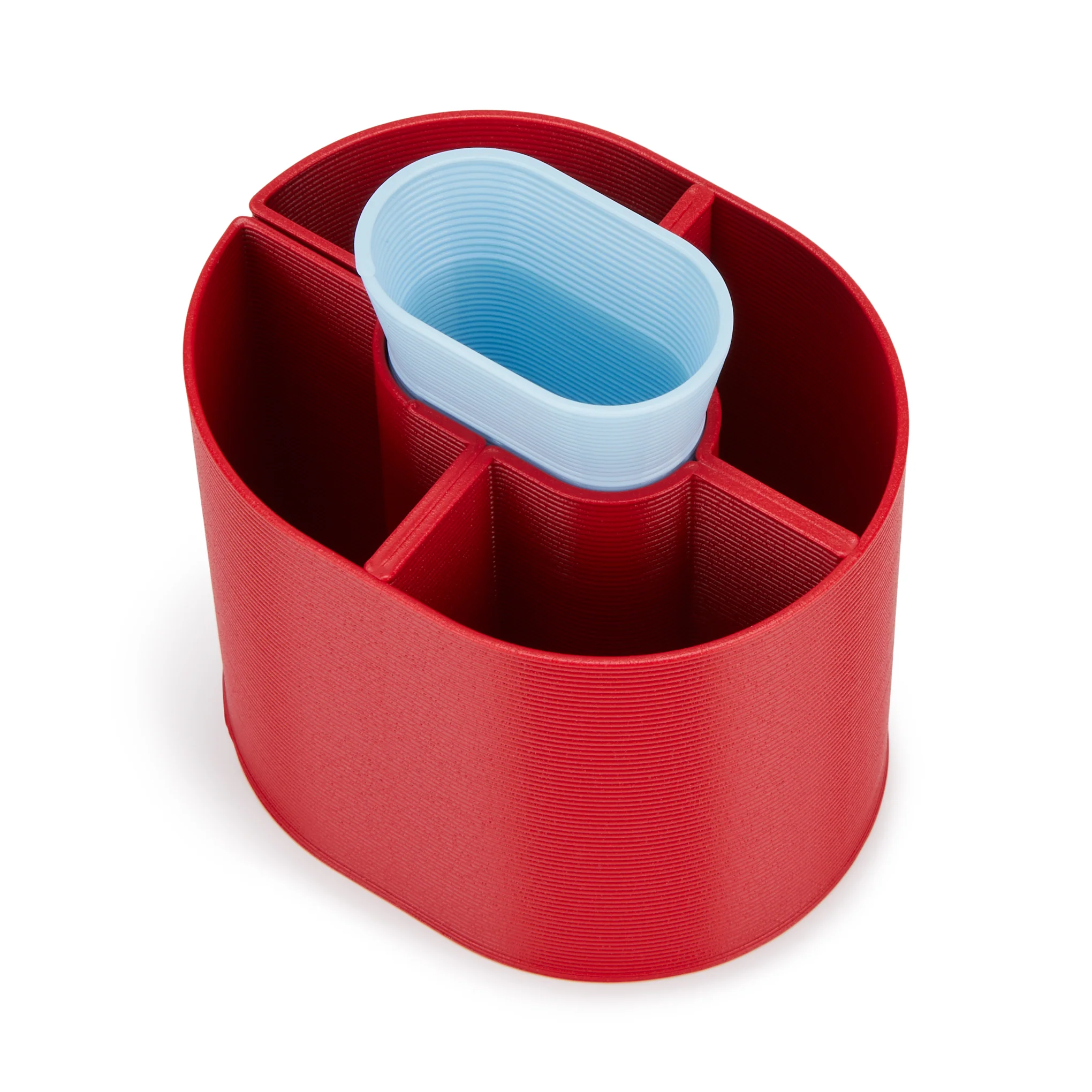 Henri 3D-Printed Recycled Plastic Pencil Cup - Image 4