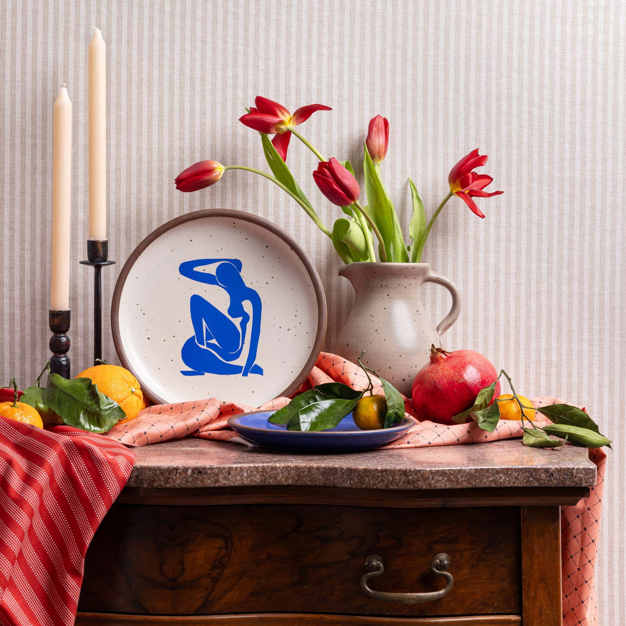 Henri Matisse Nu bleu, I–IV Stoneware Dinner Plates - Set of 4 - Image 7