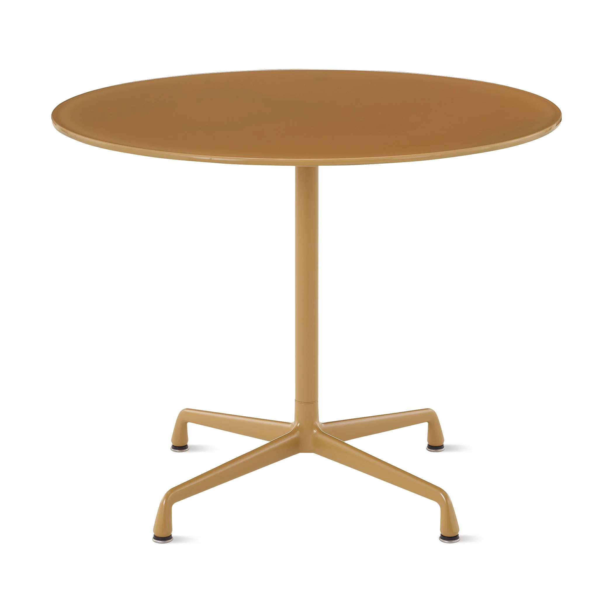 Herman Miller x HAY Eames Universal Base Round Table - Toffee - Image 5