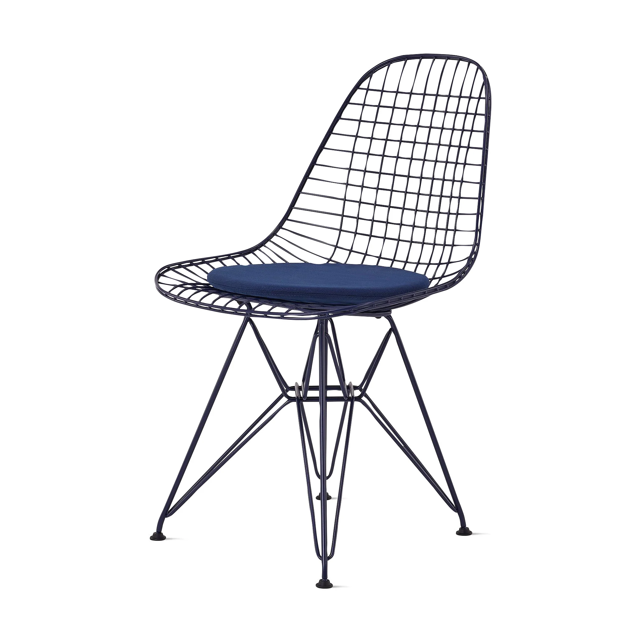 Herman Miller x HAY Eames Wire Chair - Black Blue - Image 2