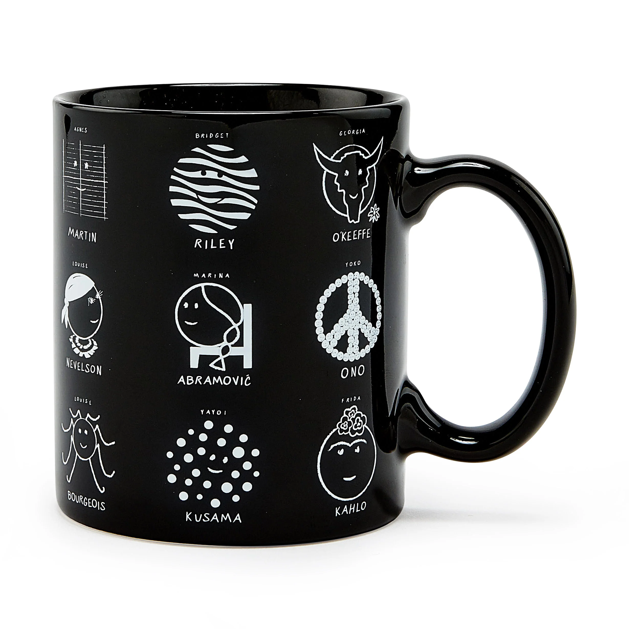 Herstory of Art Ceramic Mug - Image 3