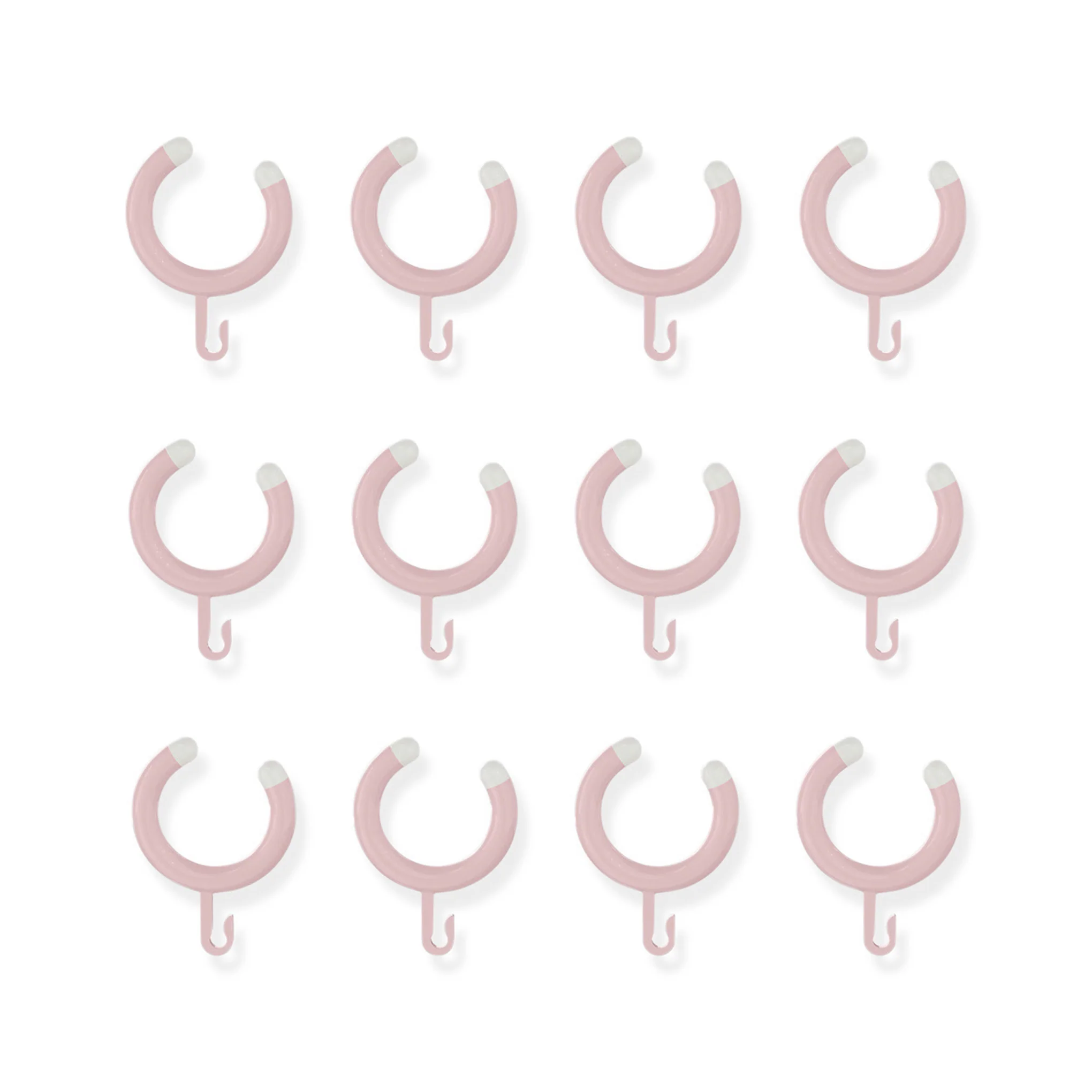 Barbie™ x Hewi Pink Shower Curtain Rings - Set of 12