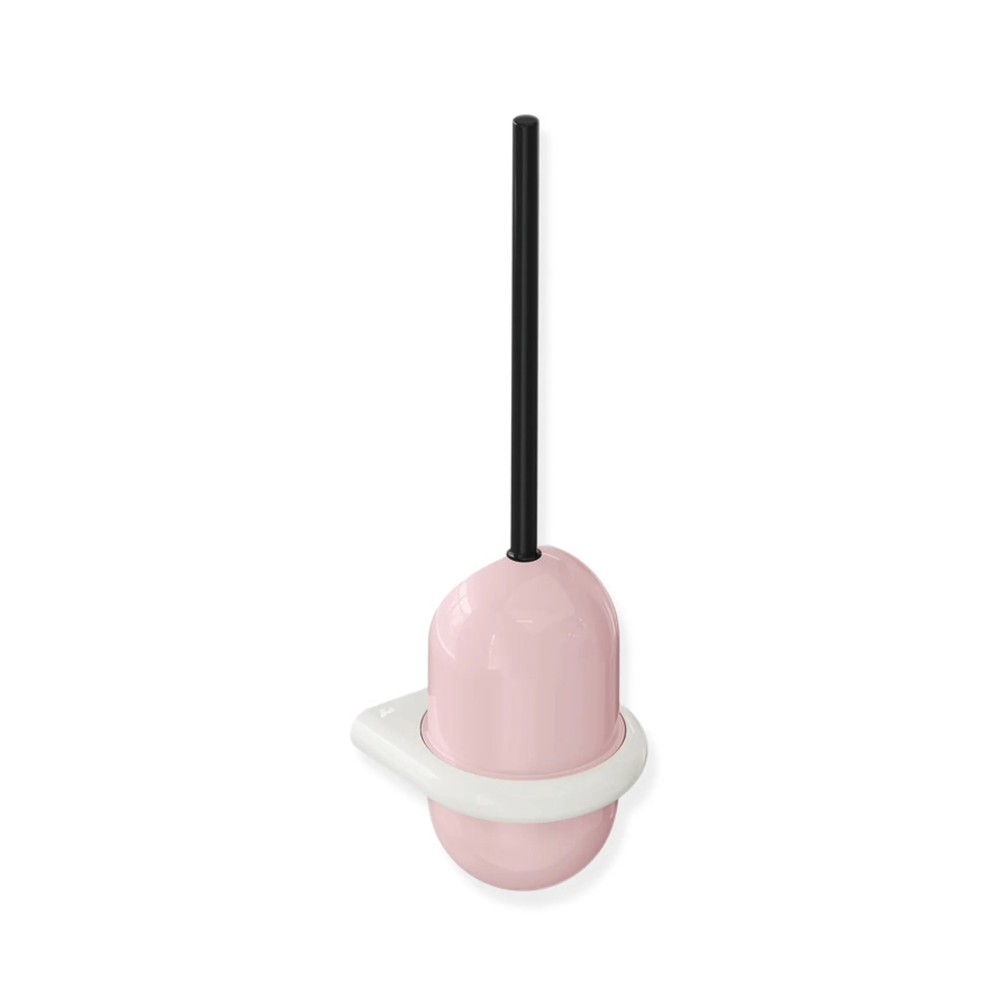 Barbie™ x Hewi Pink Toilet Brush - Barbie Pink/ White/ Black - Image 3