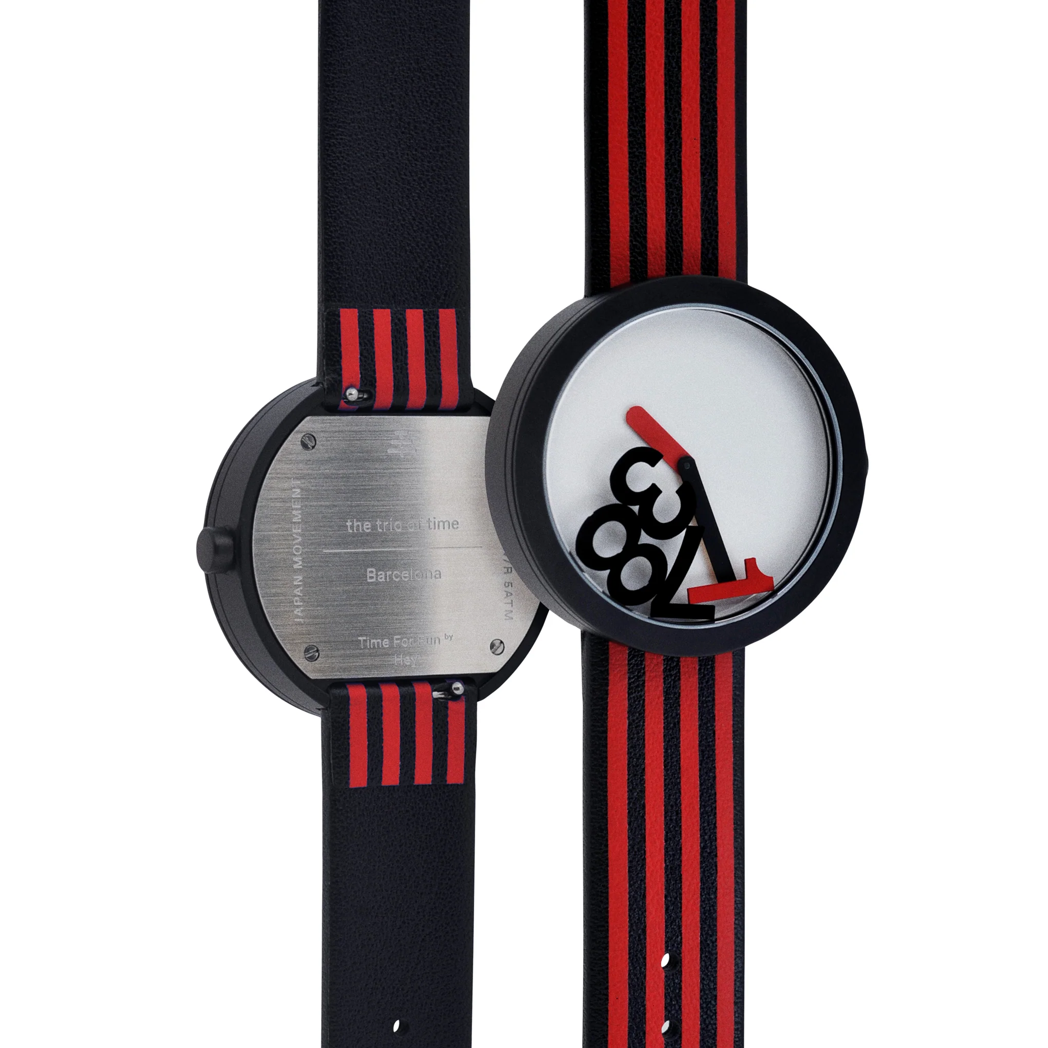 Hey Studio Time For Fun Watch - Red - Image 3