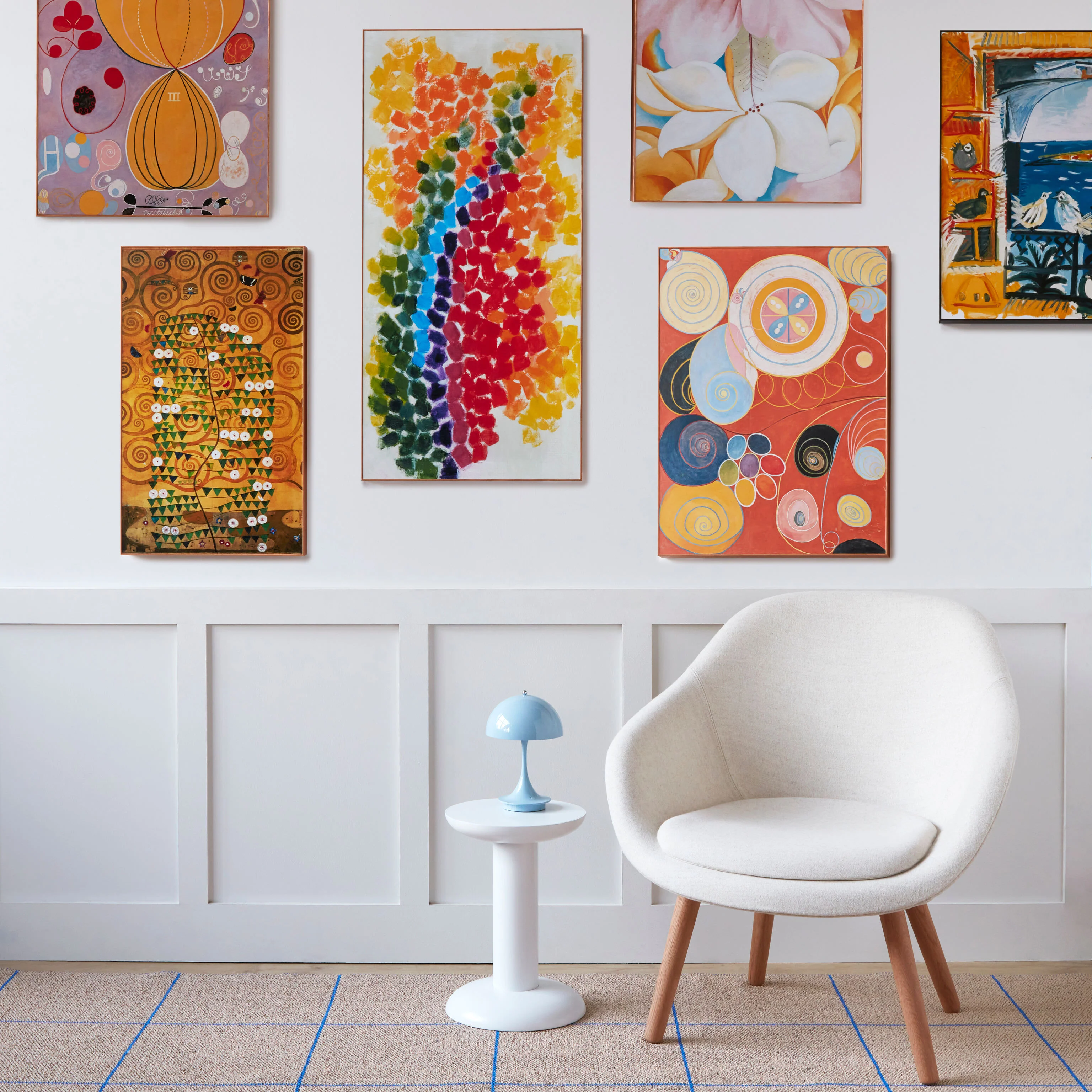 Hilma af Klint Youth Framed Print - Image 6