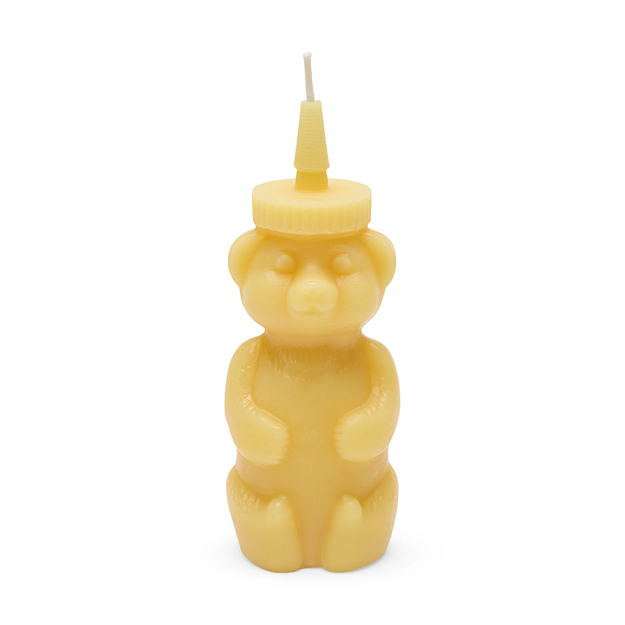 Honey Bear Beeswax Candle - Image 3