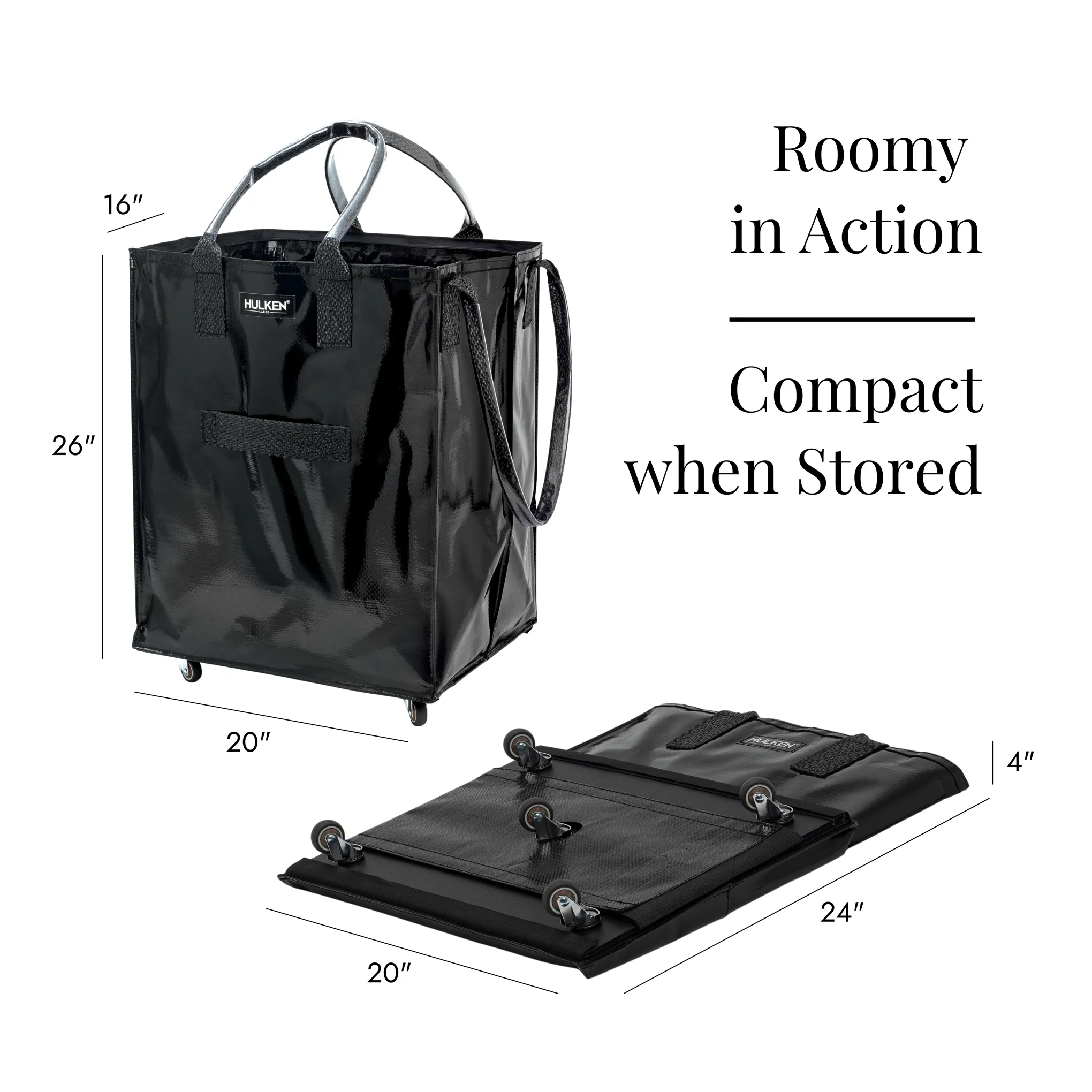 Hulken Rolling Tote Bag - Large - Image 2