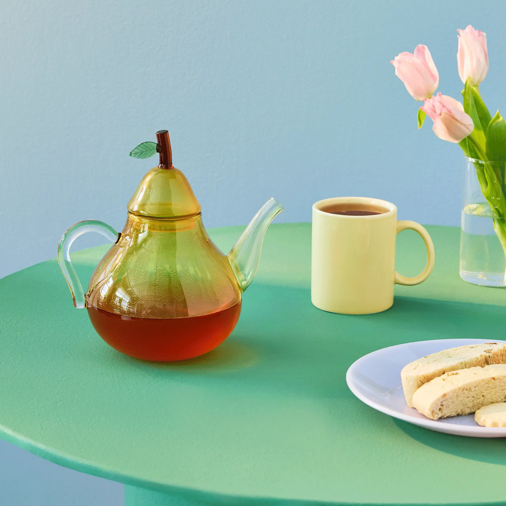 Ichendorf Milano Pear Glass Teapot - Image 2