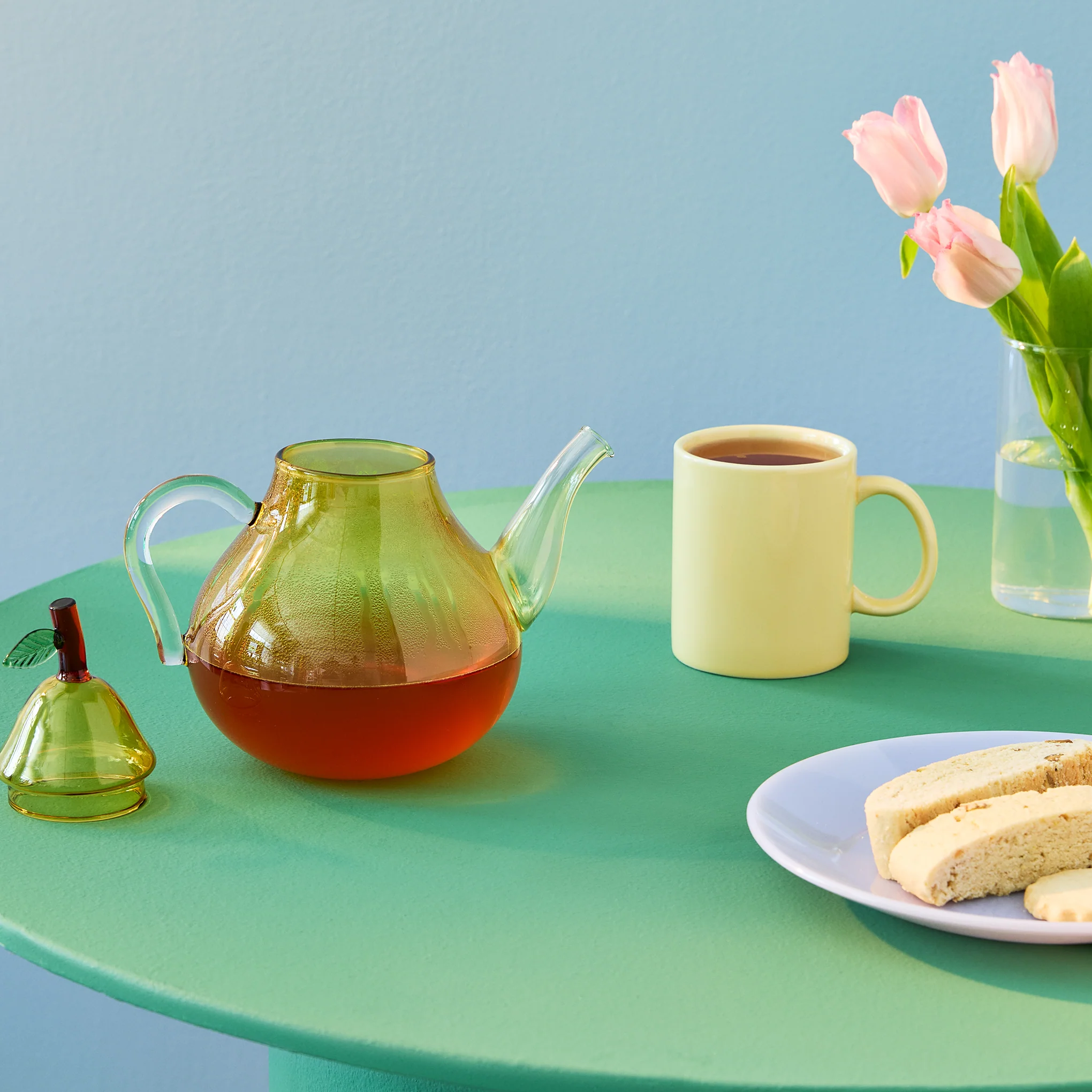 Ichendorf Milano Pear Glass Teapot - Image 3