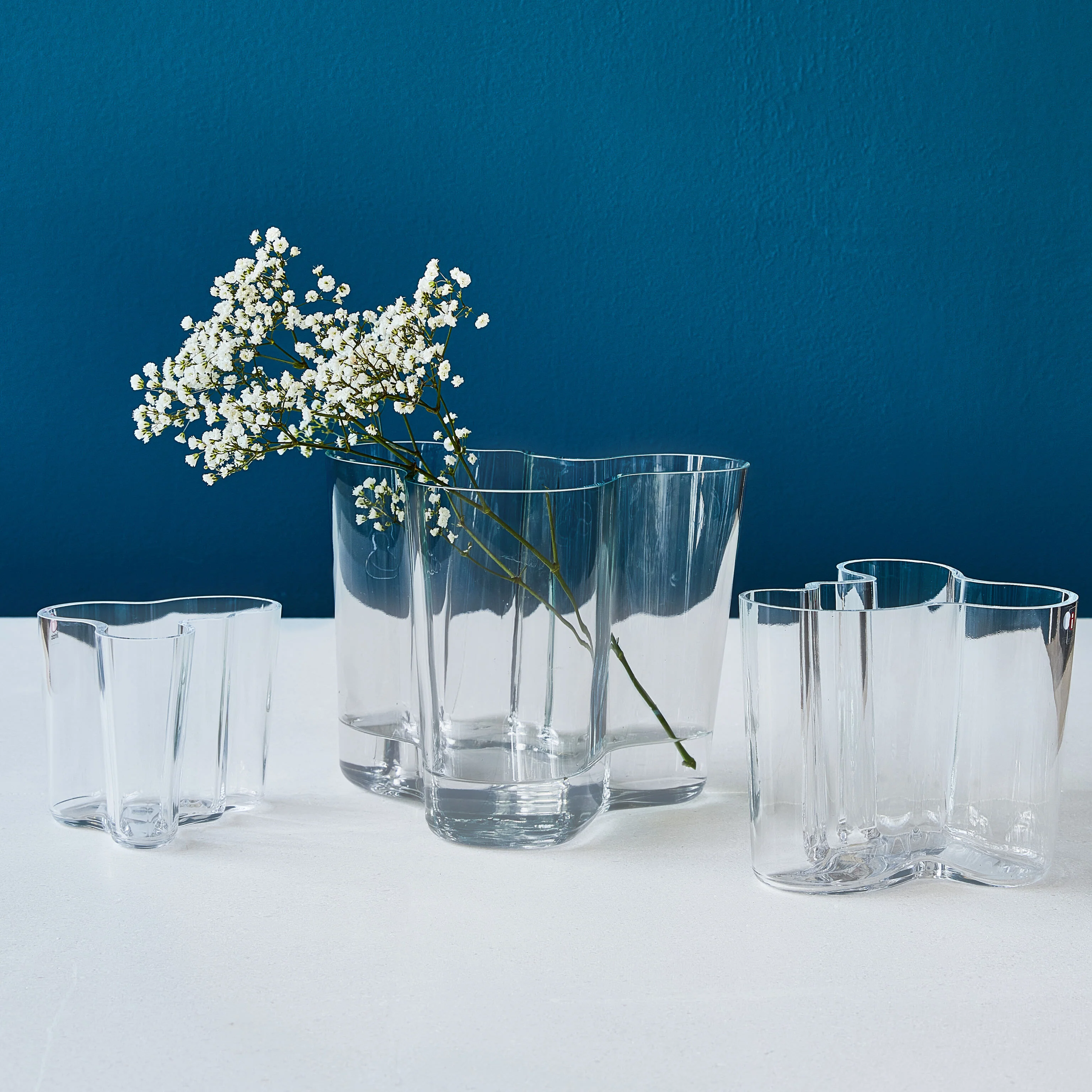 Iittala Alvar Aalto Glass Vase - 4.7"h - Image 2