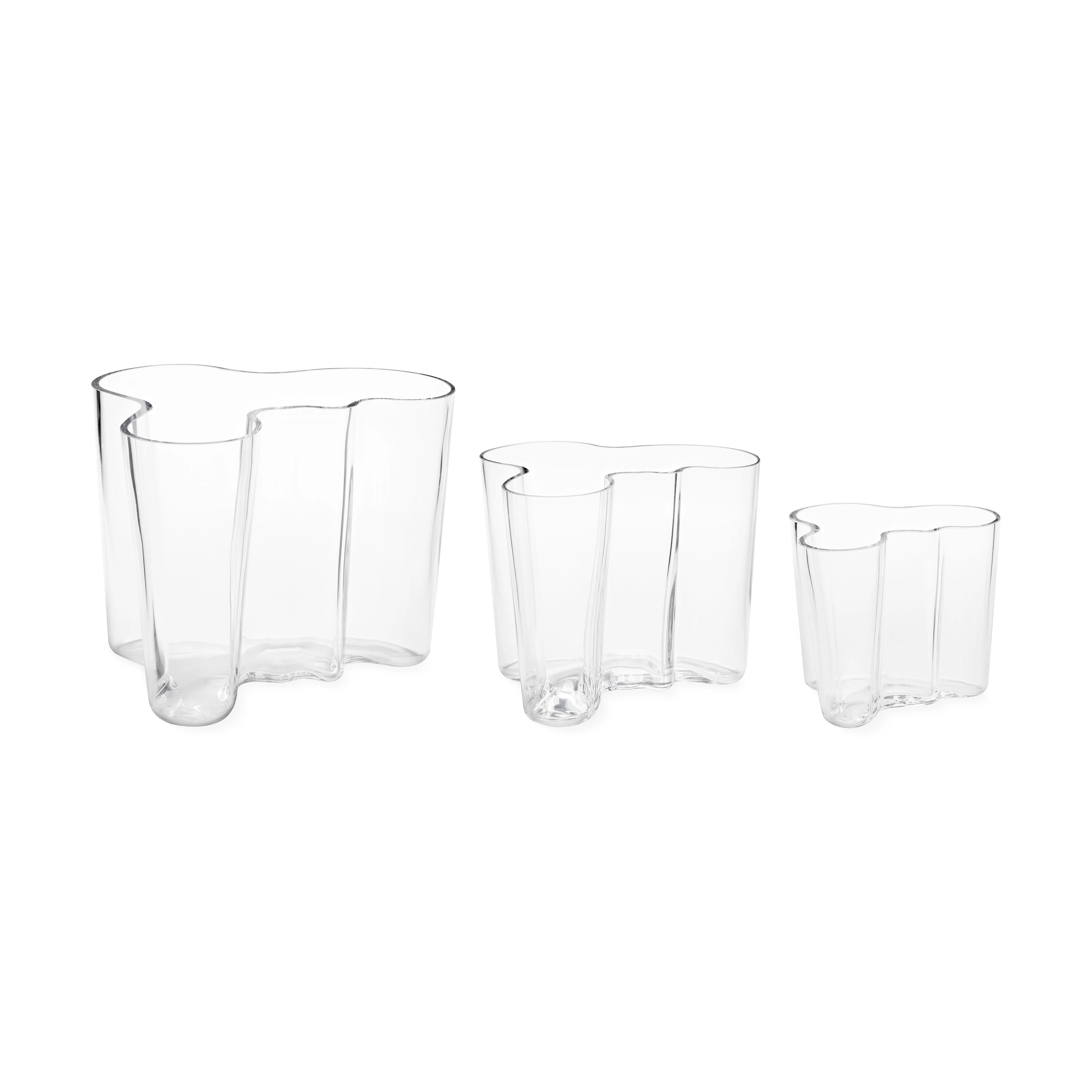 Iittala Alvar Aalto Glass Vase - 4.7"h - Image 3