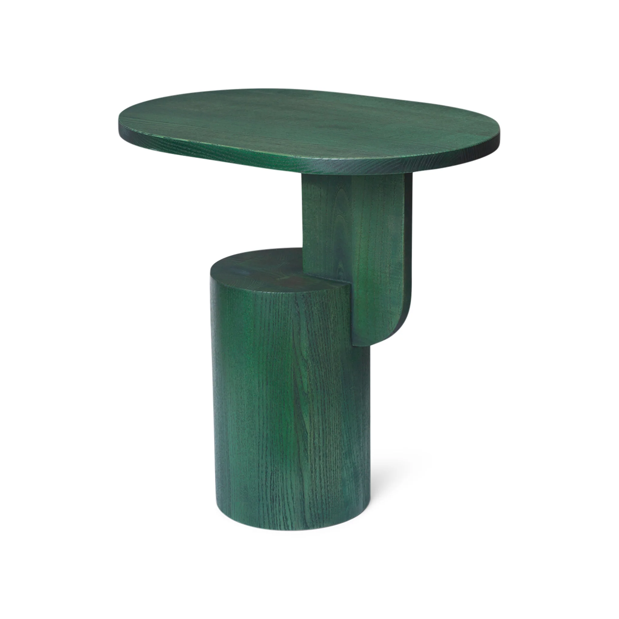Insert Side Table - Myrtle Green Stained - Image 3