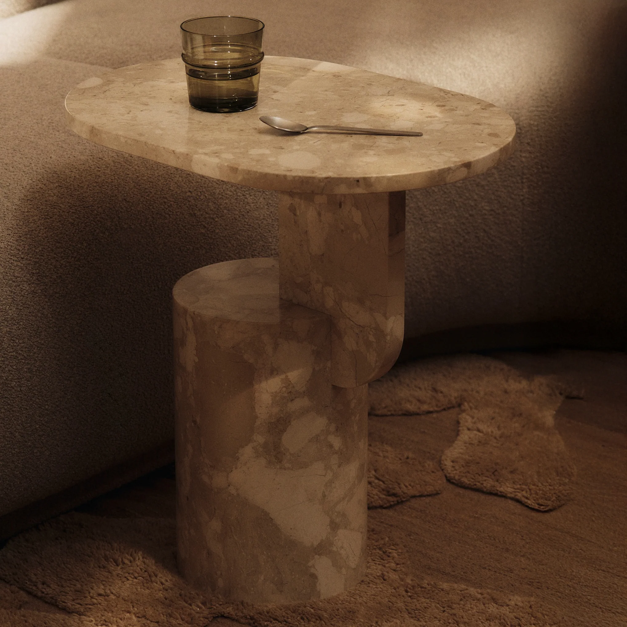 Insert Side Table - Stone Sand - Image 2
