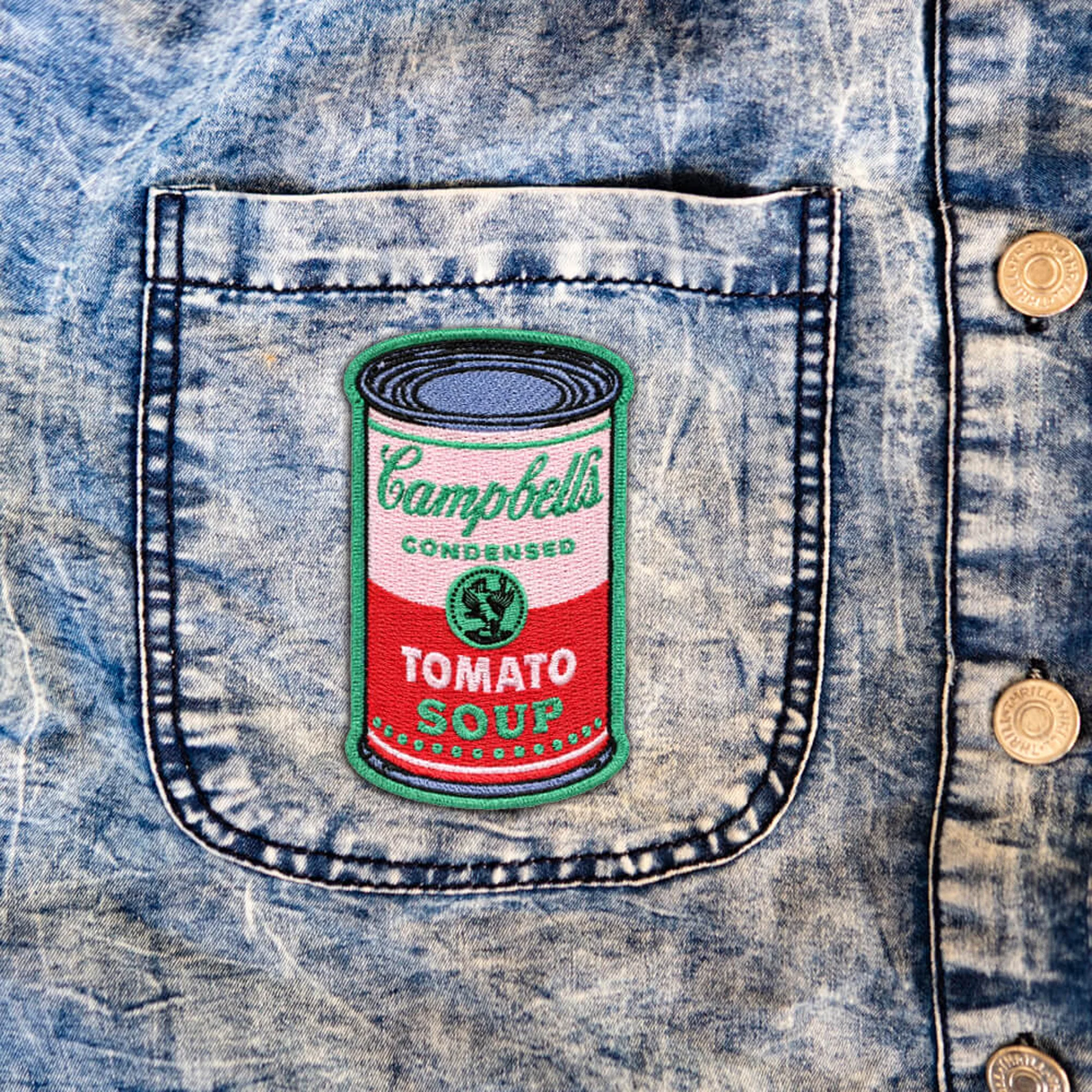Iron-On Artist Patch - Campbell's Soup Can - Image 2
