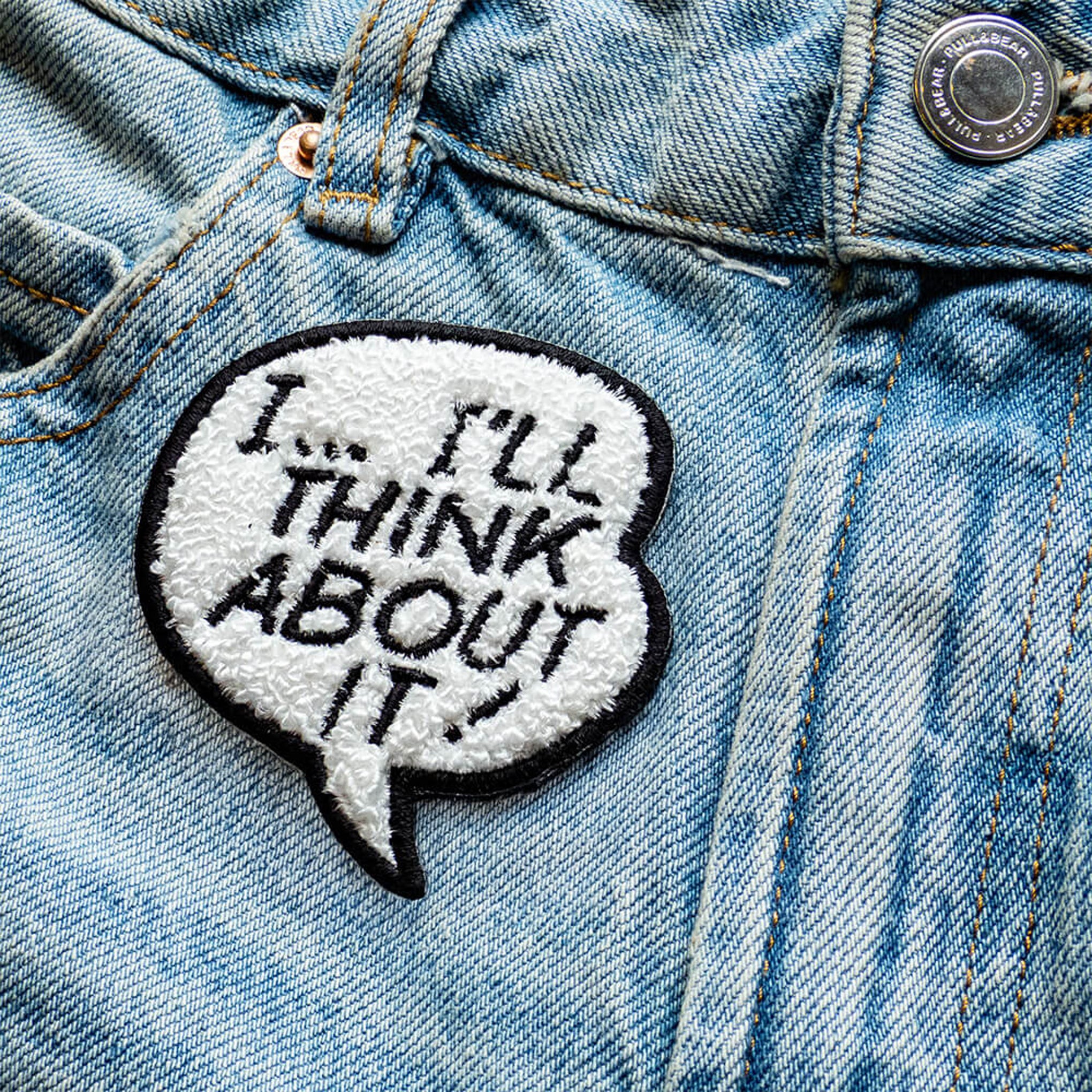 Iron-On Artist Patch - I...I'll Think About It! - Image 2