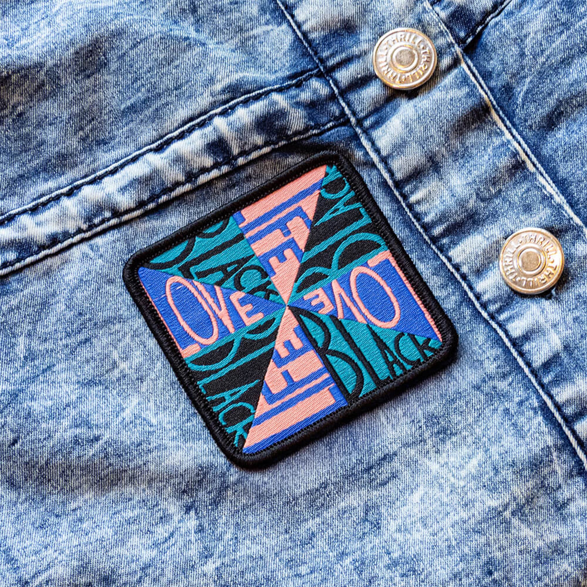 Iron-On Artist Patch - Love Black Life - Image 2