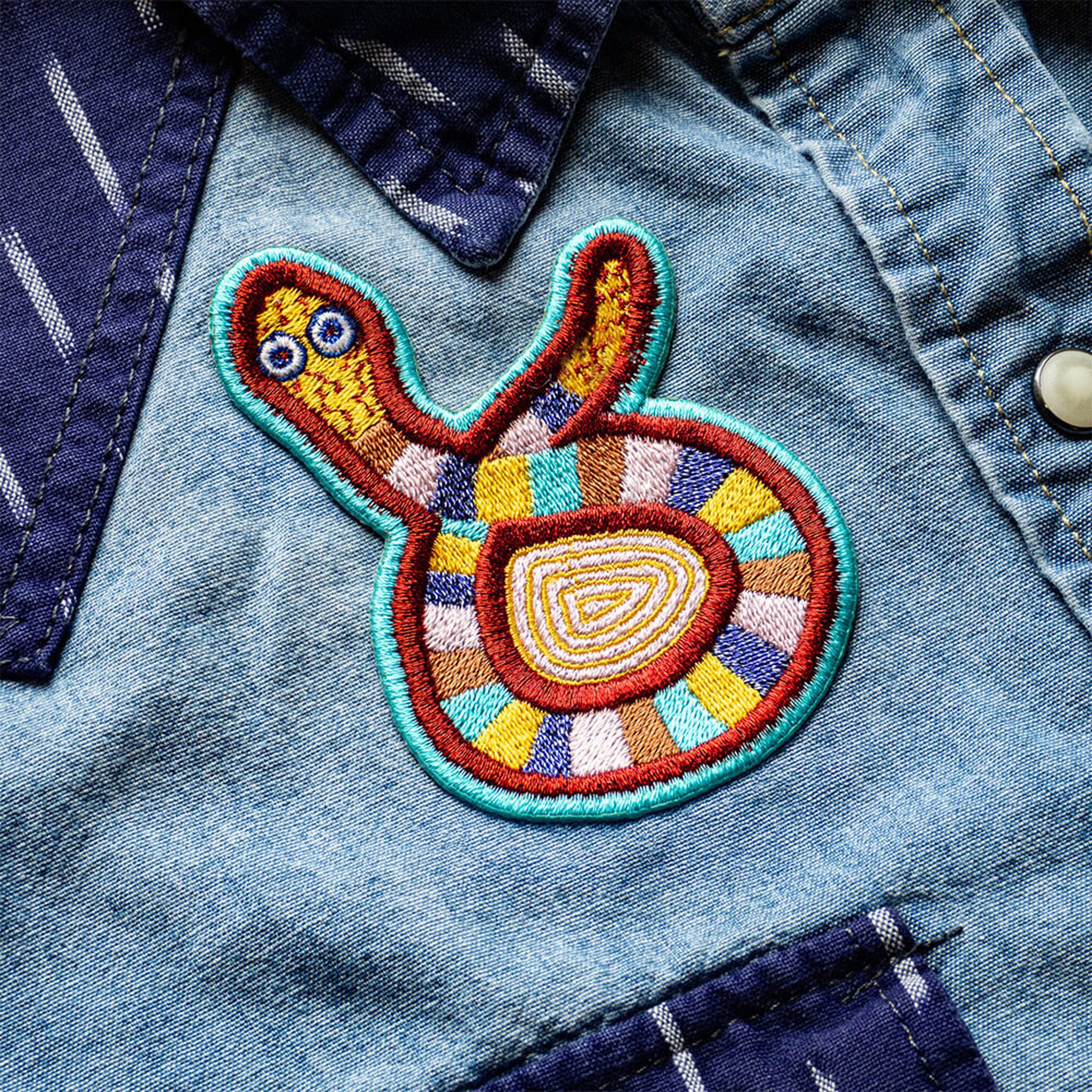 Iron-On Artist Patch - Snake - Image 2