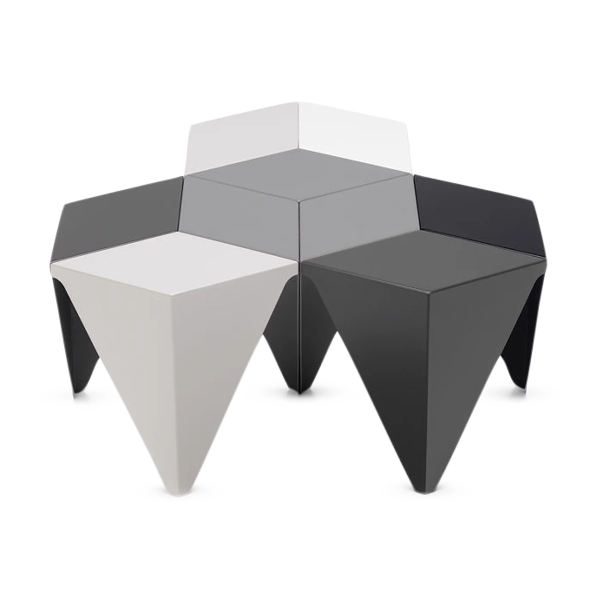 Isamu Noguchi Prismatic Side Table - Gray - Image 5