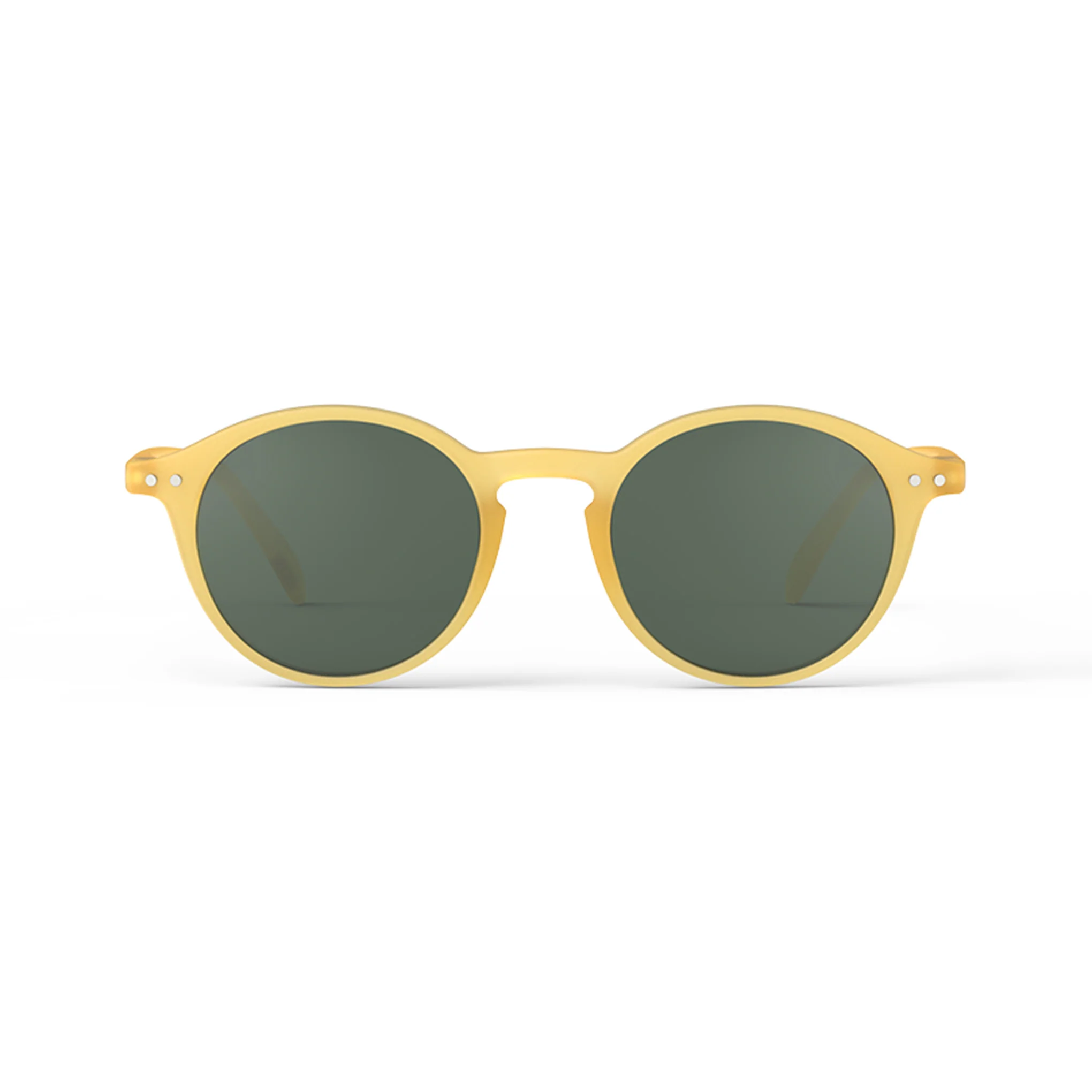 IZIPIZI Round Sunglasses #D - Yellow Honey - Image 2