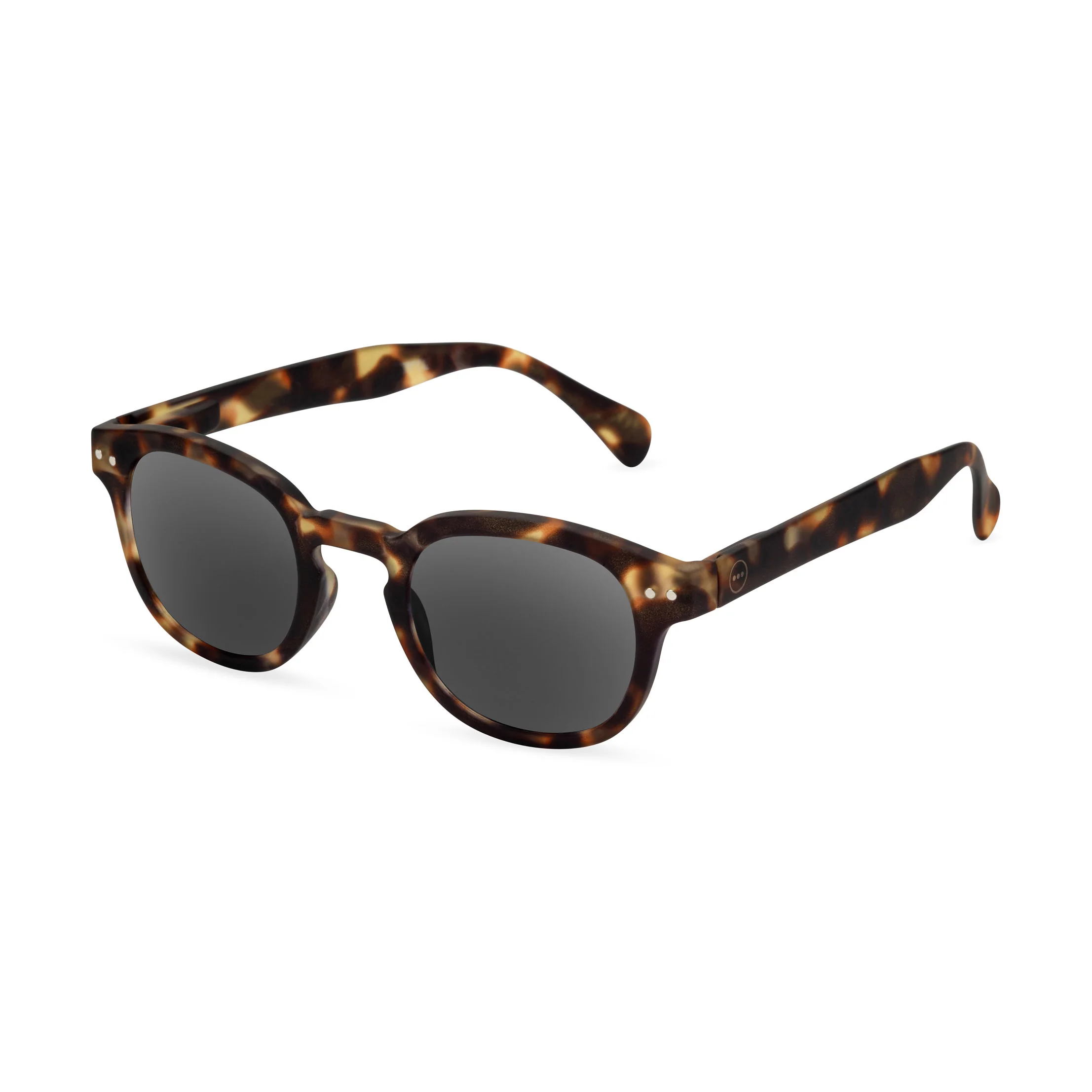 IZIPIZI Rounded-Edge Square Sunglasses #C - Black - Image 8